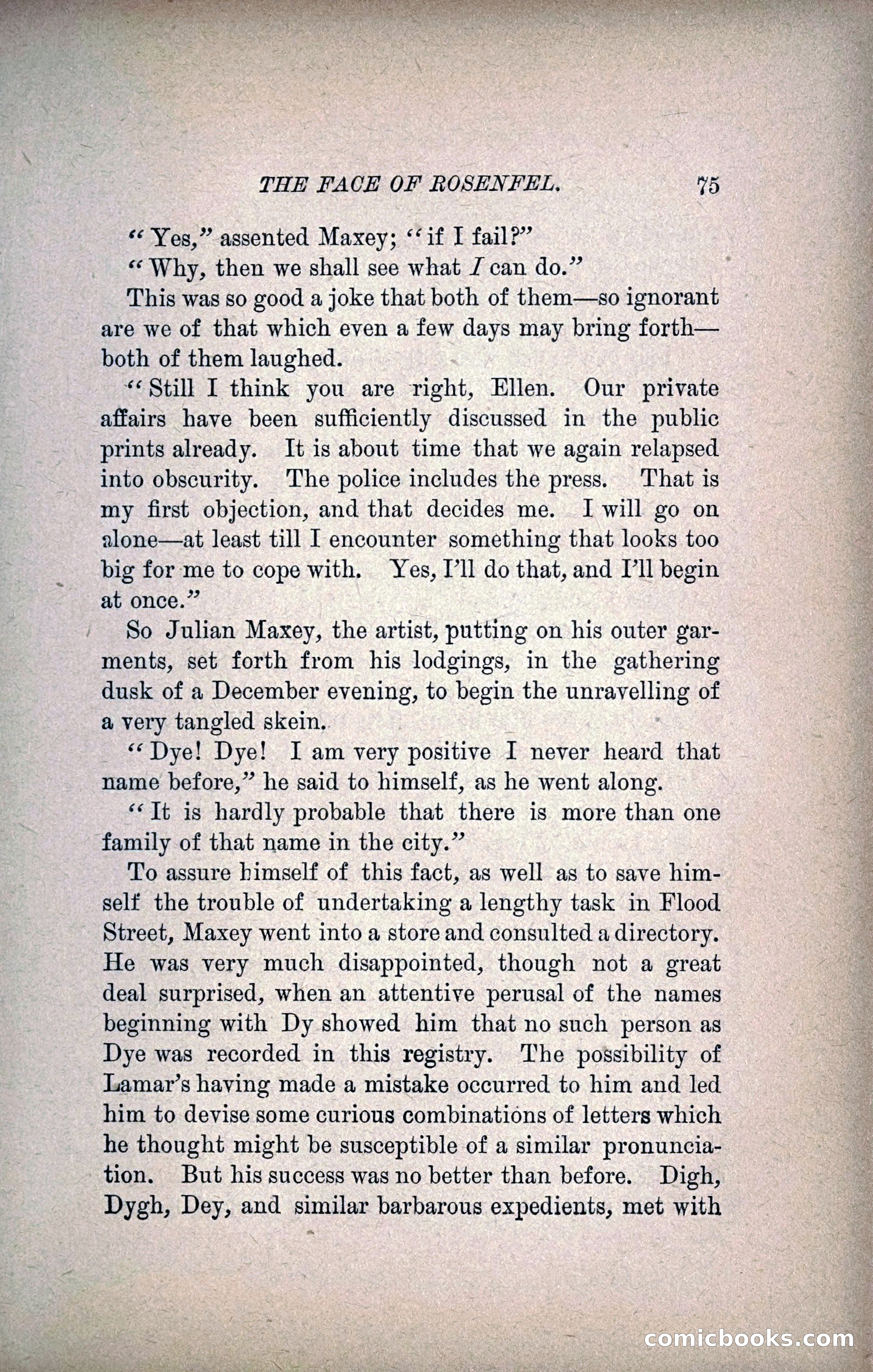 The Face of Rosenfeld — page 82 of 267