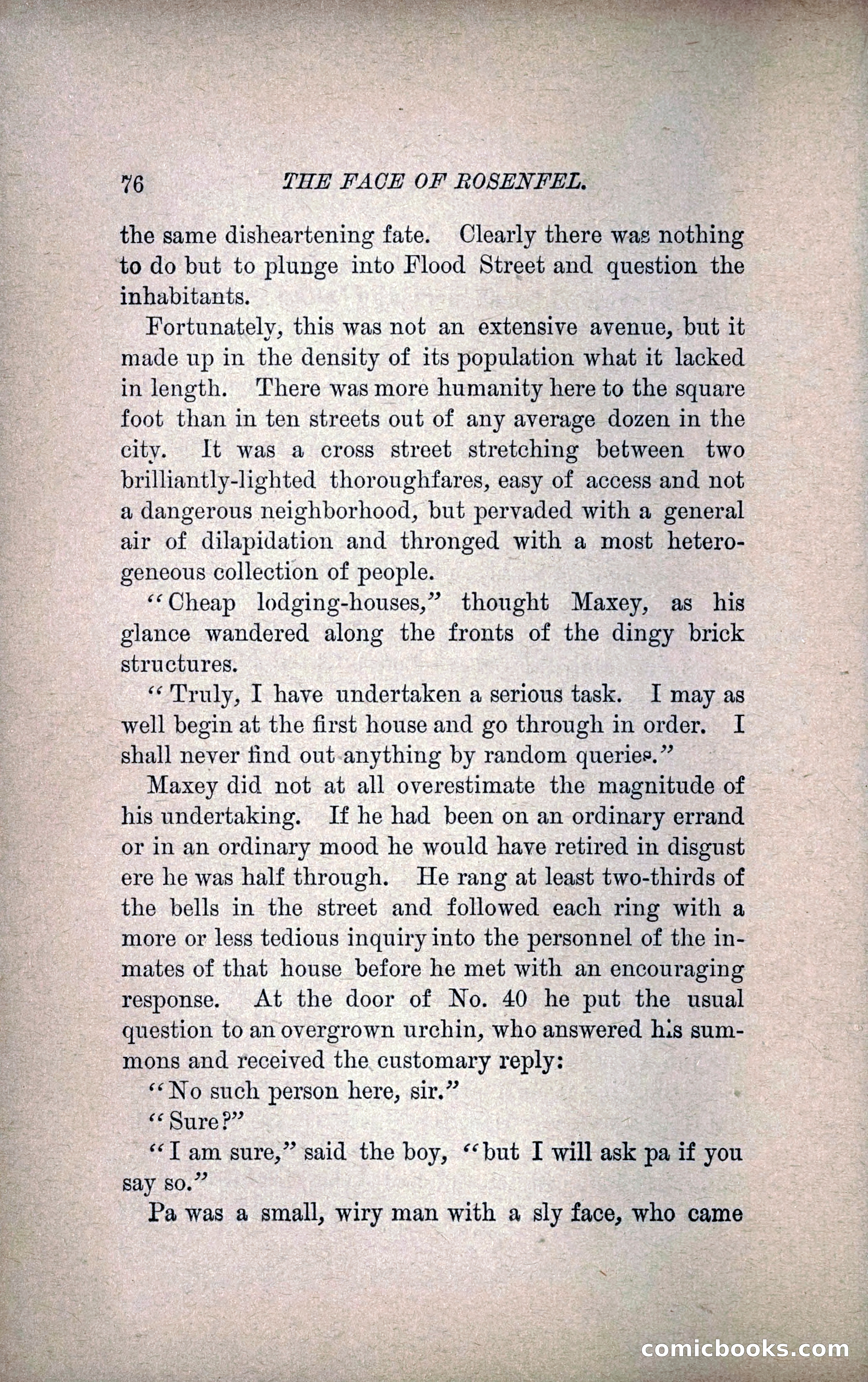 The Face of Rosenfeld — page 83 of 267