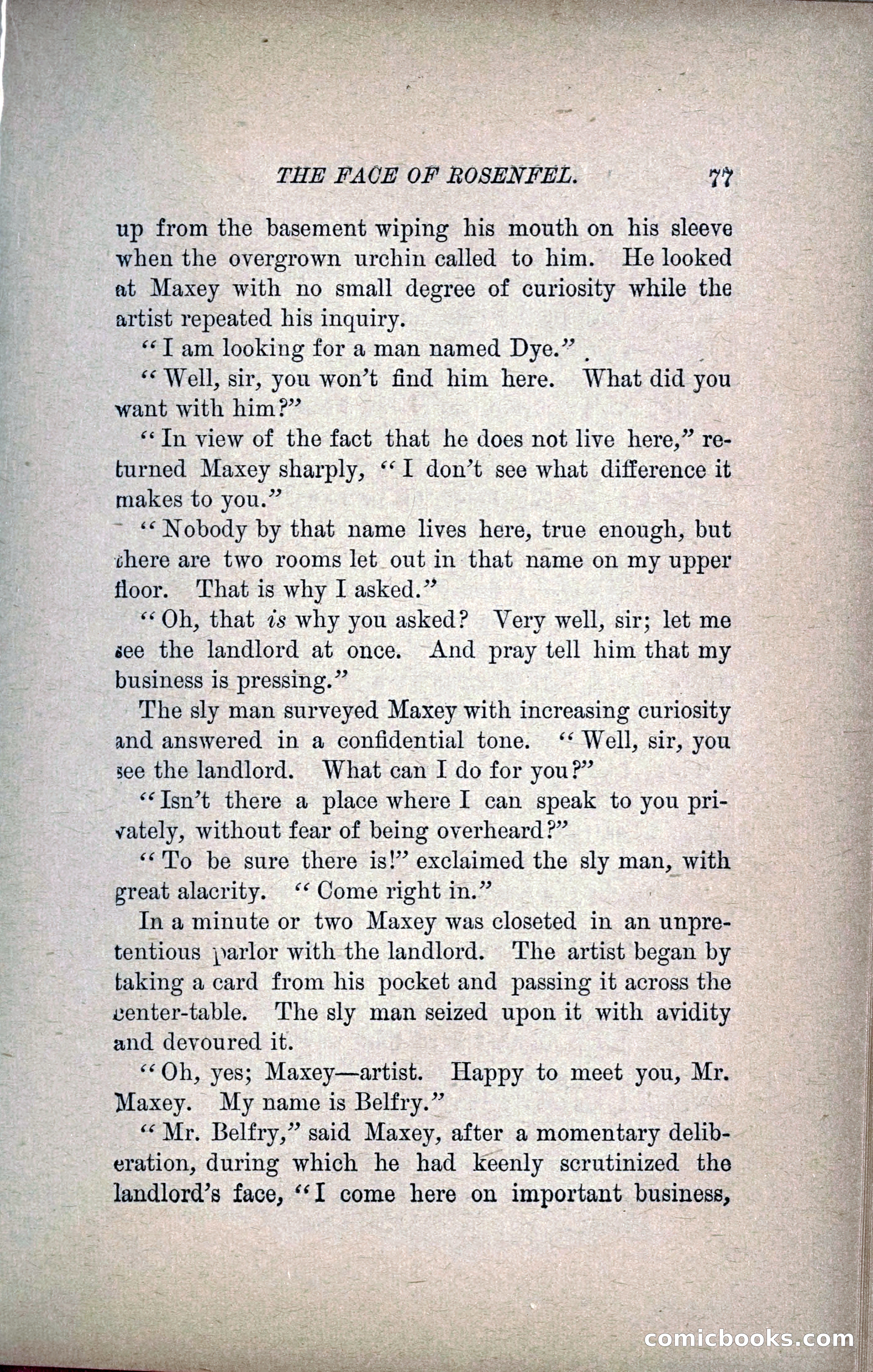 The Face of Rosenfeld — page 84 of 267