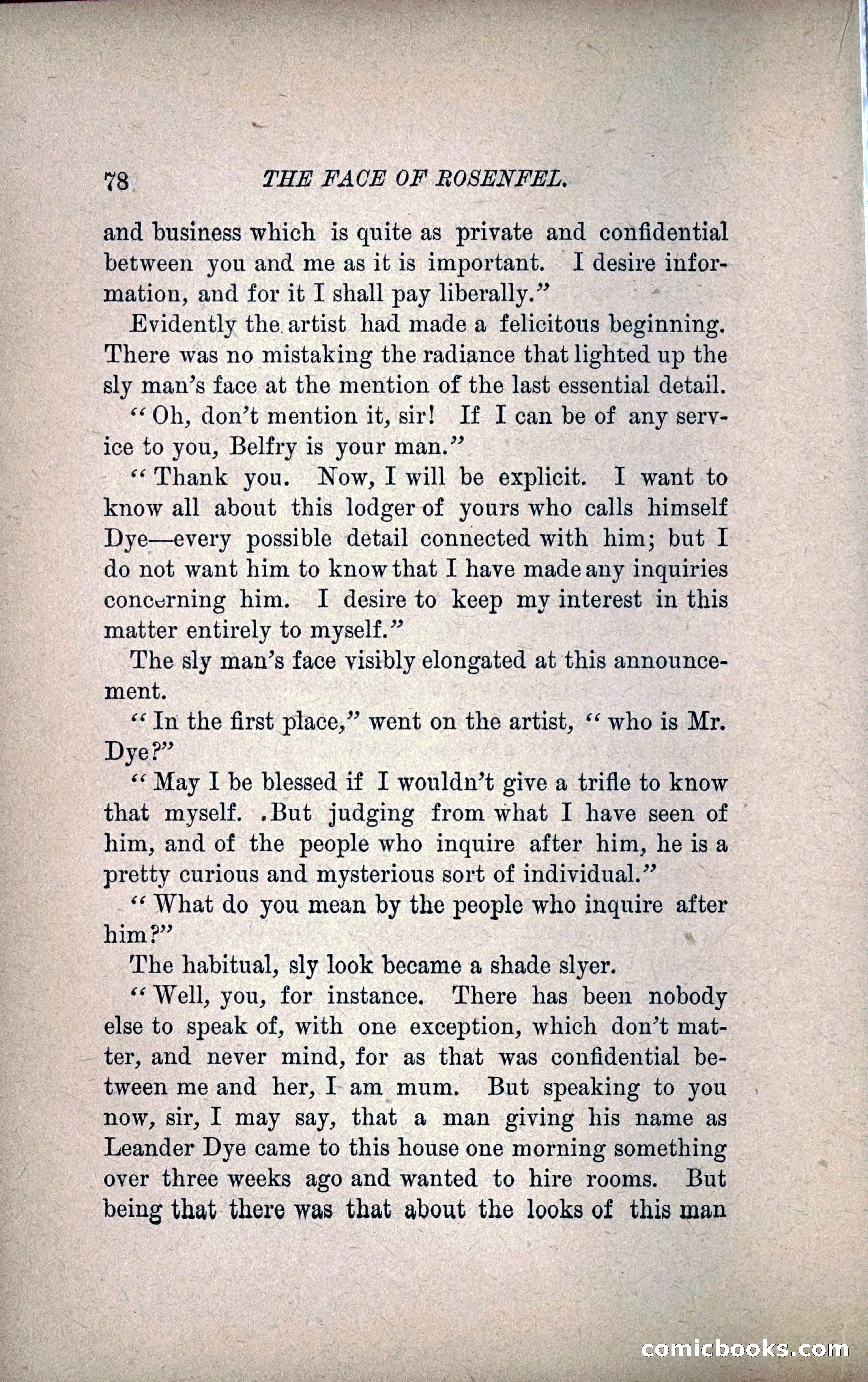 The Face of Rosenfeld — page 85 of 267