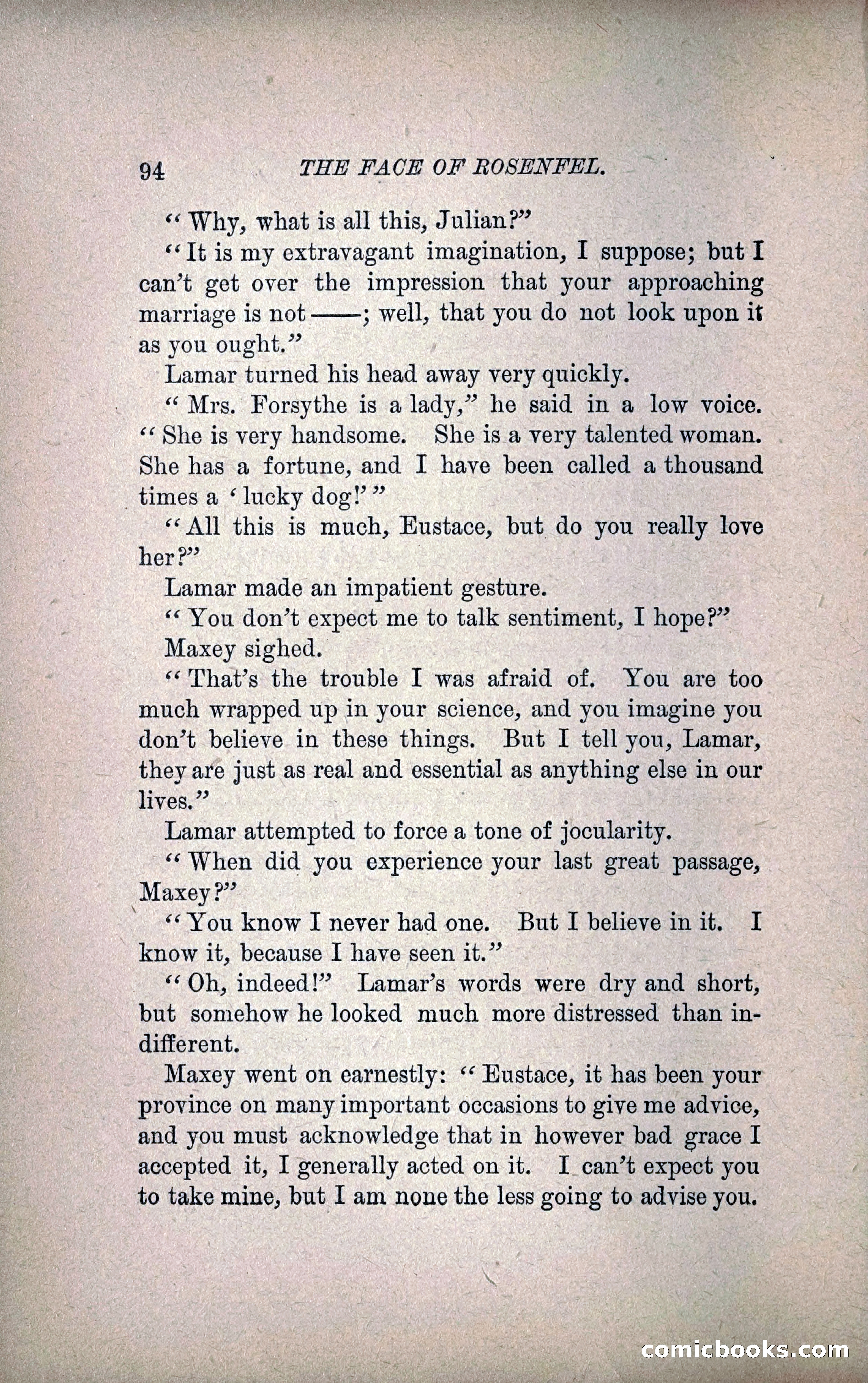 The Face of Rosenfeld — page 101 of 267