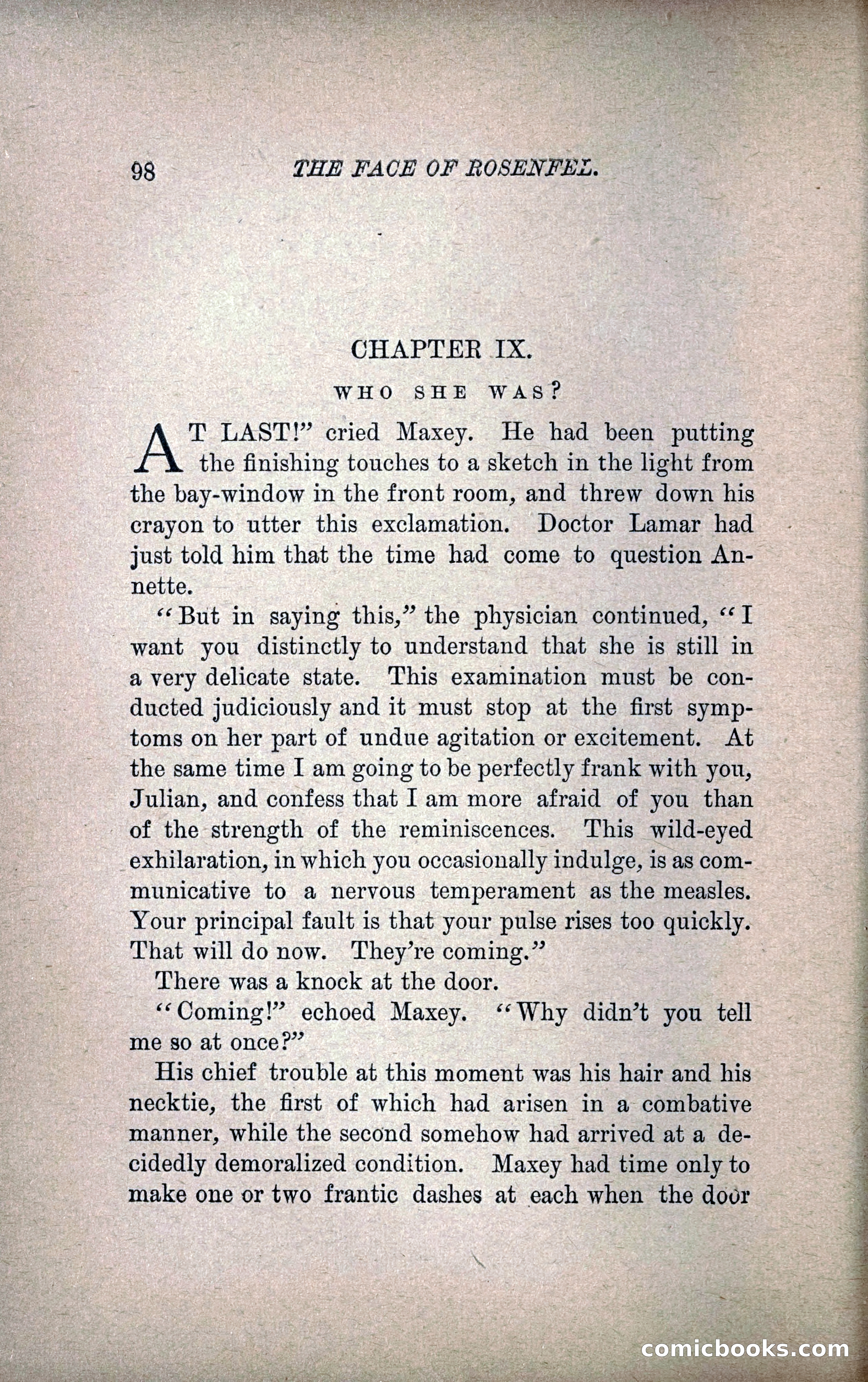 The Face of Rosenfeld — page 105 of 267