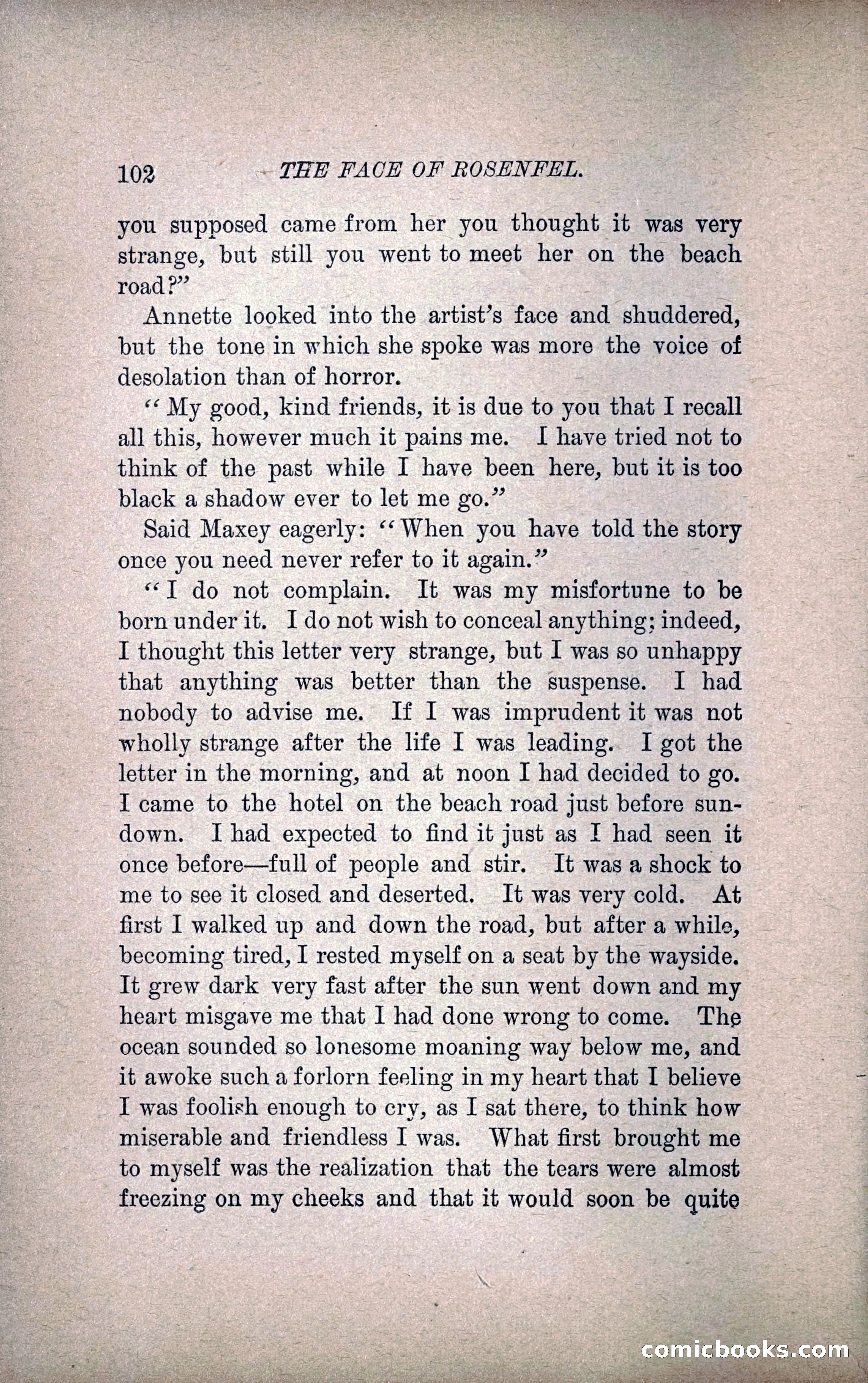 The Face of Rosenfeld — page 109 of 267