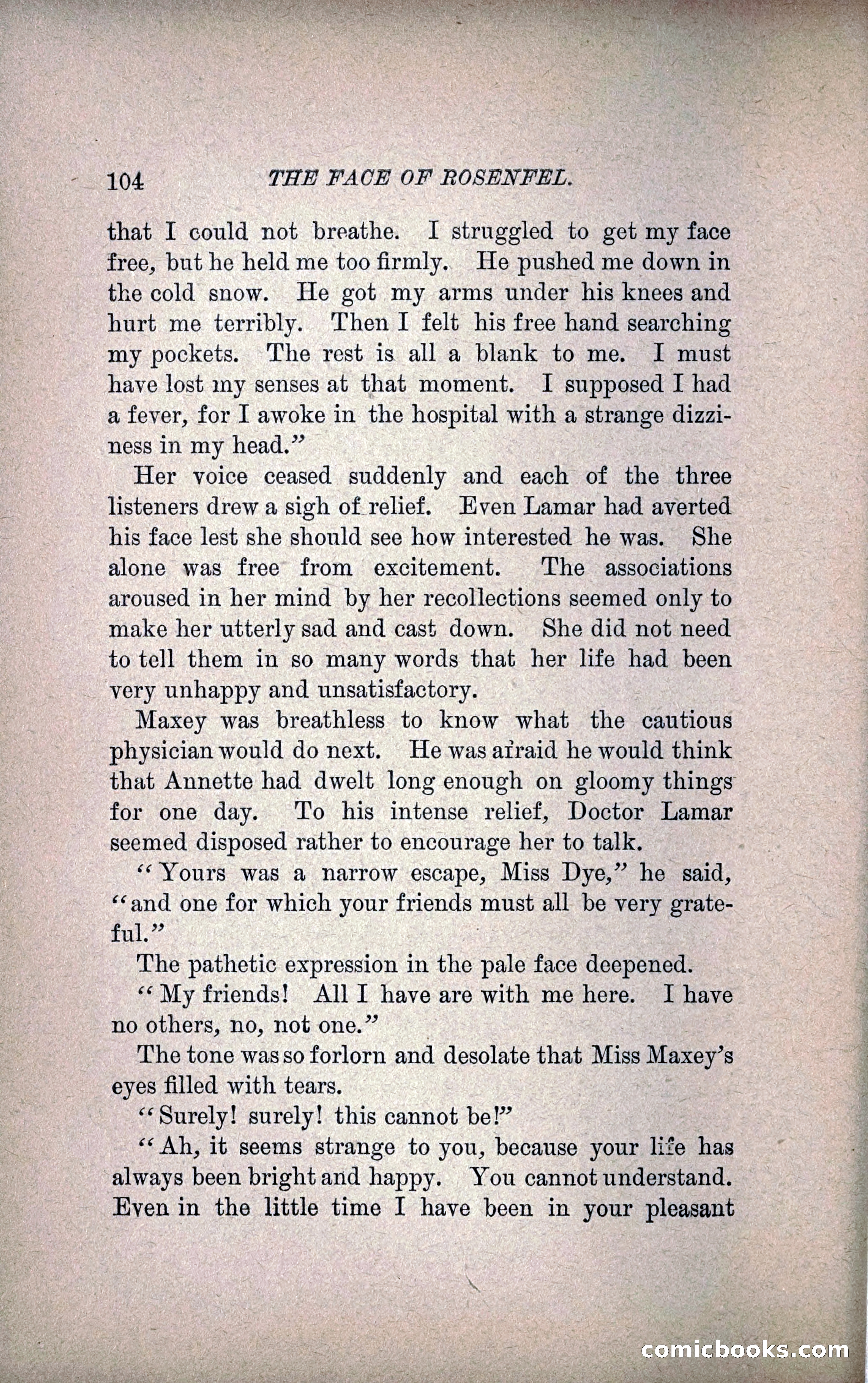 The Face of Rosenfeld — page 111 of 267