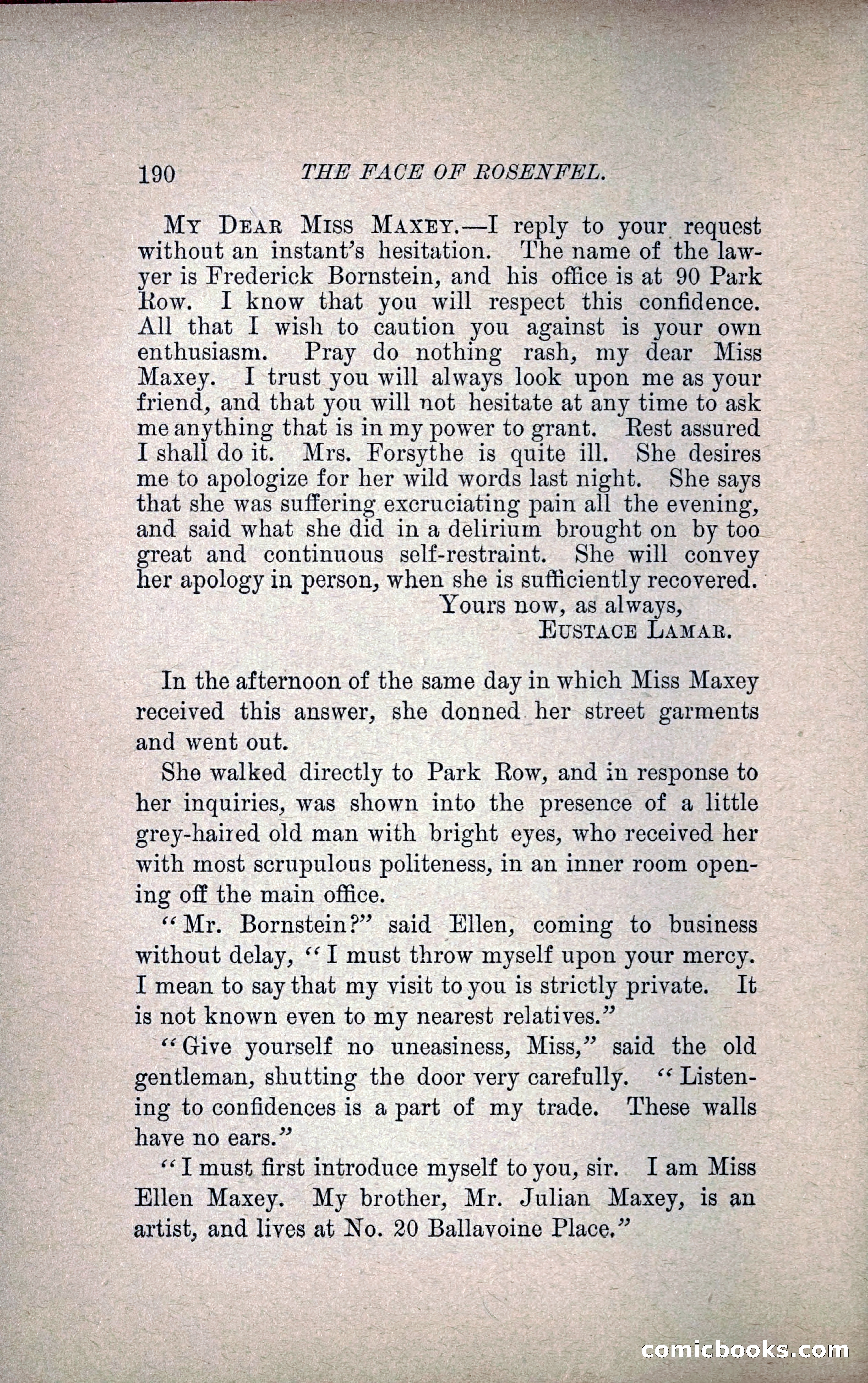 The Face of Rosenfeld — page 197 of 267