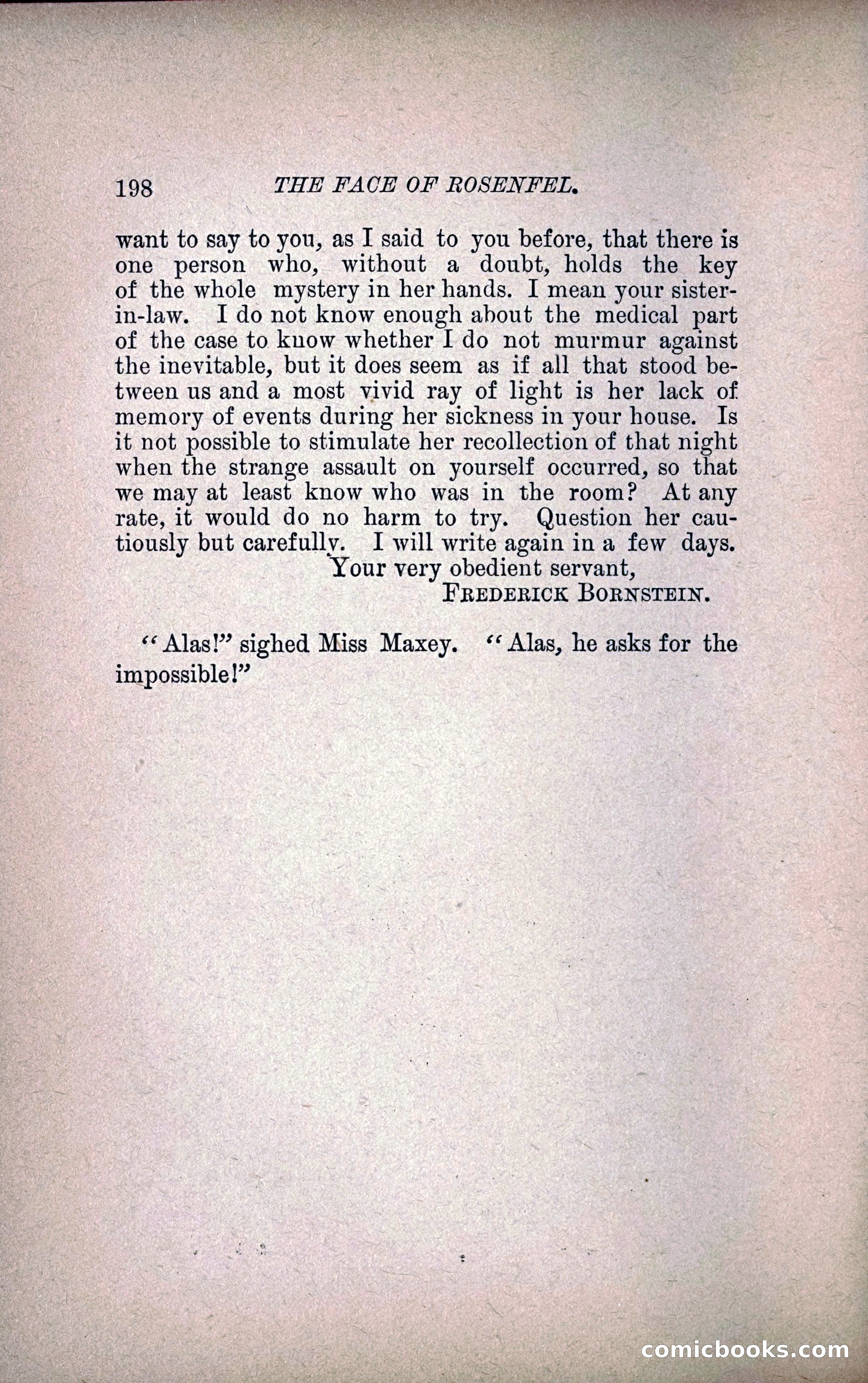 The Face of Rosenfeld — page 205 of 267