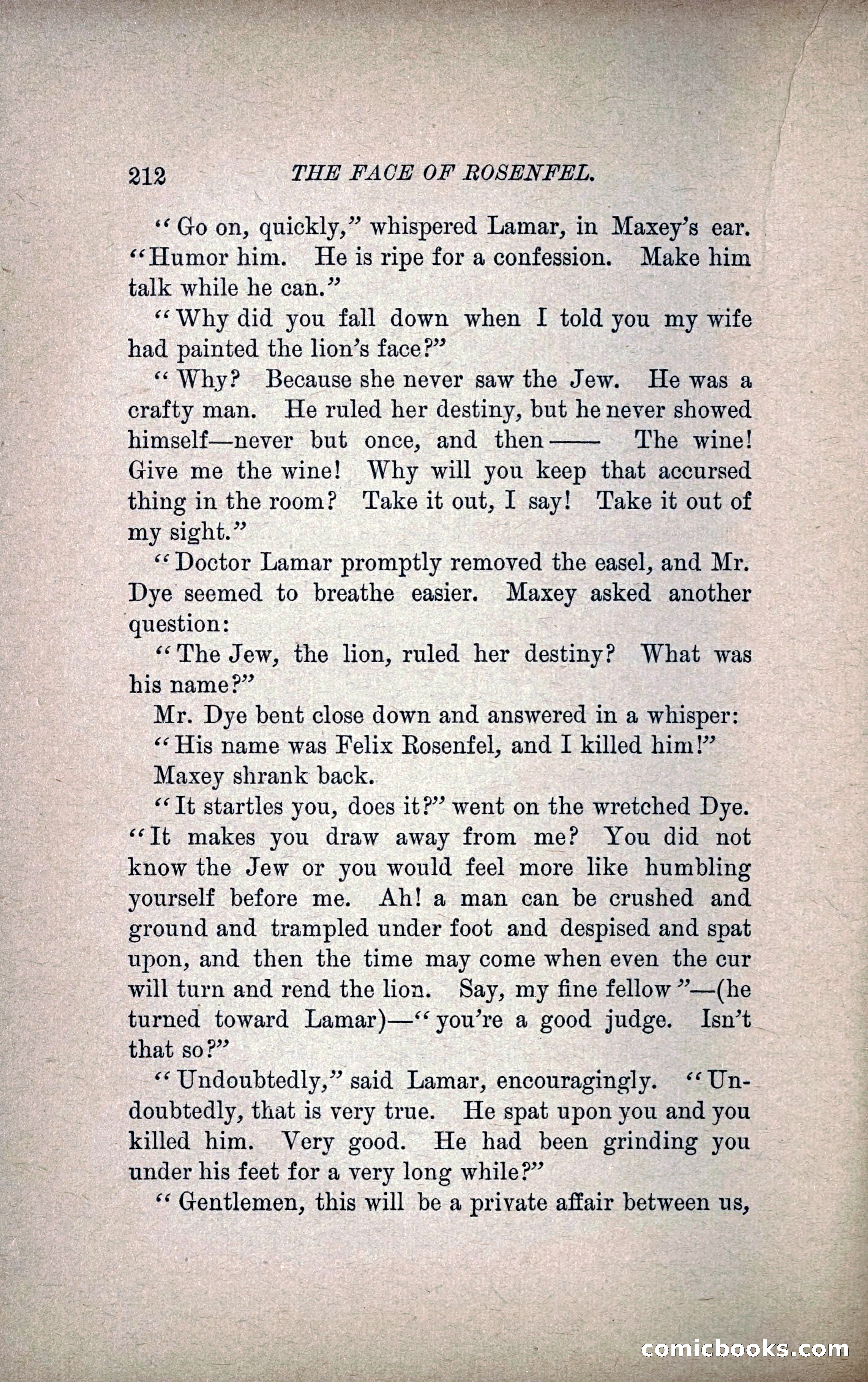 The Face of Rosenfeld — page 219 of 267