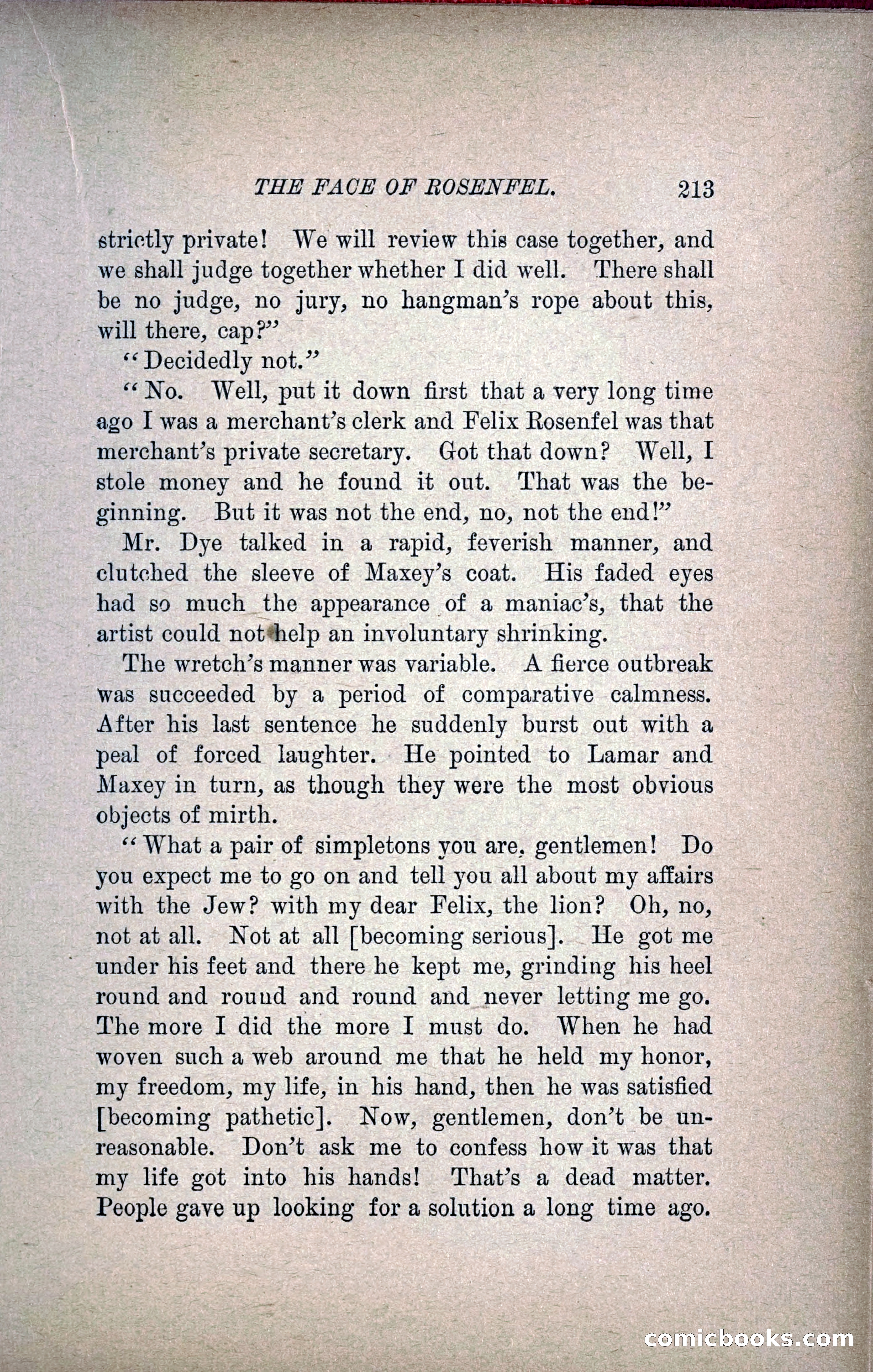 The Face of Rosenfeld — page 220 of 267