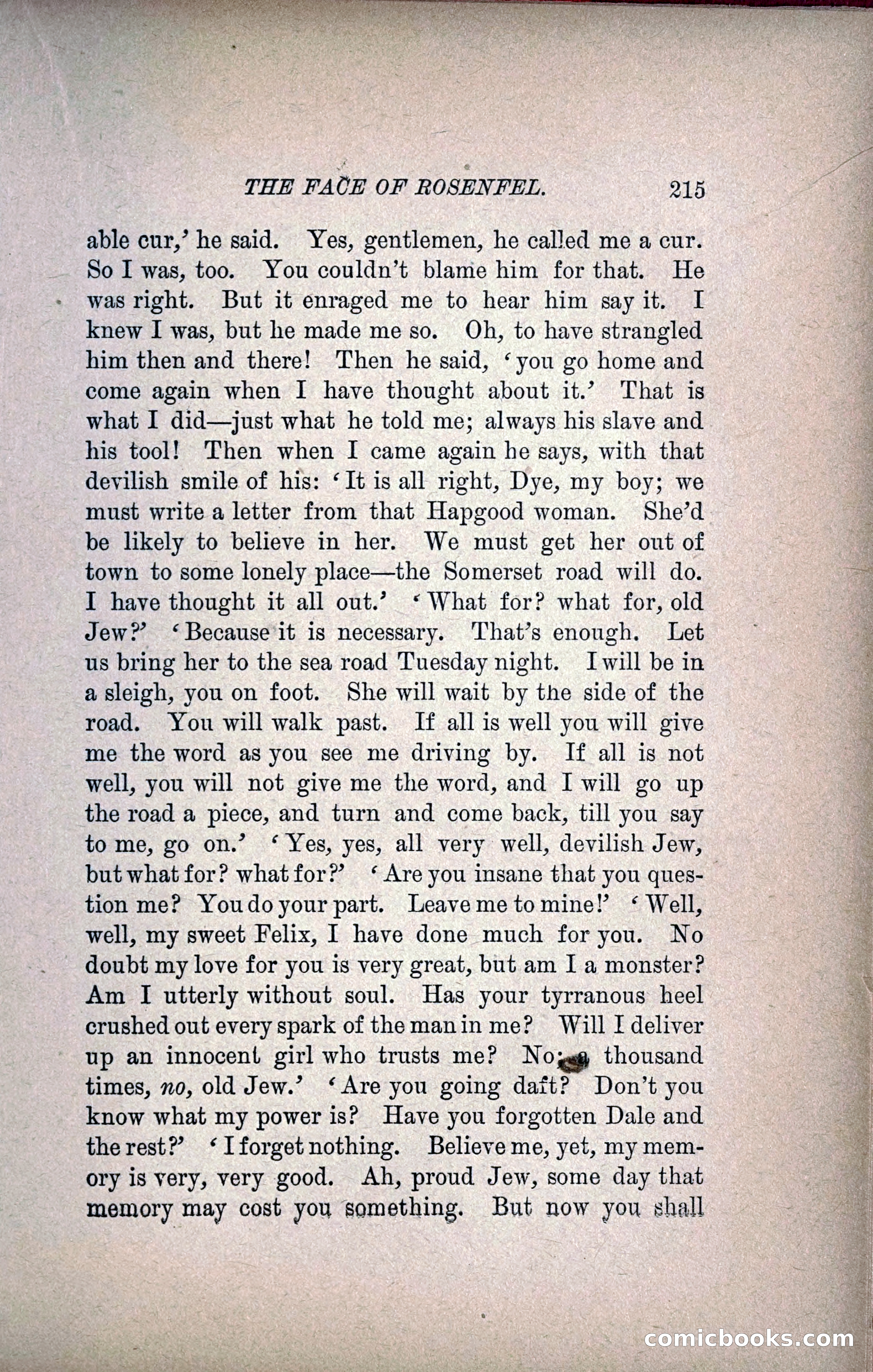 The Face of Rosenfeld — page 222 of 267