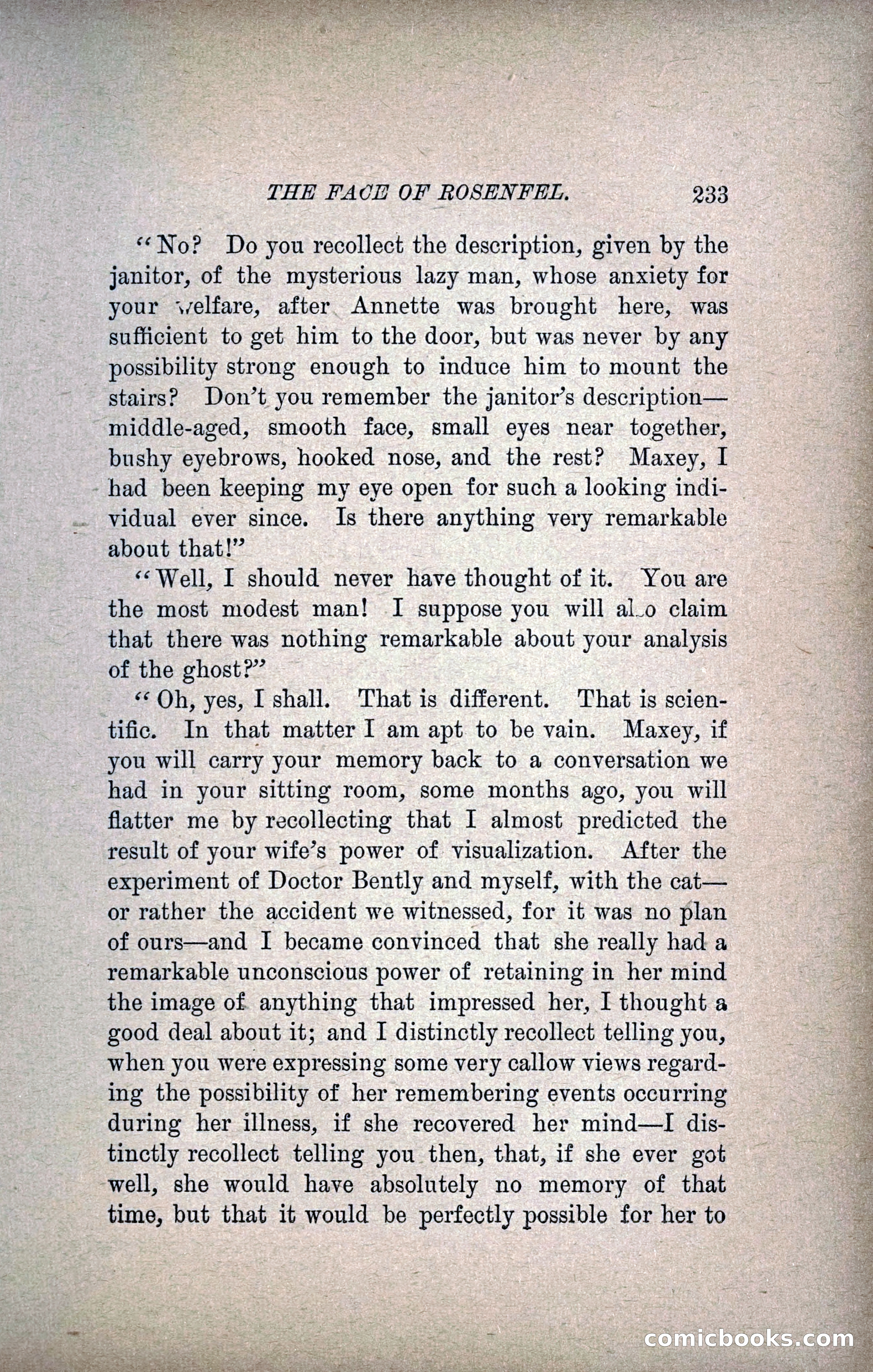 The Face of Rosenfeld — page 240 of 267