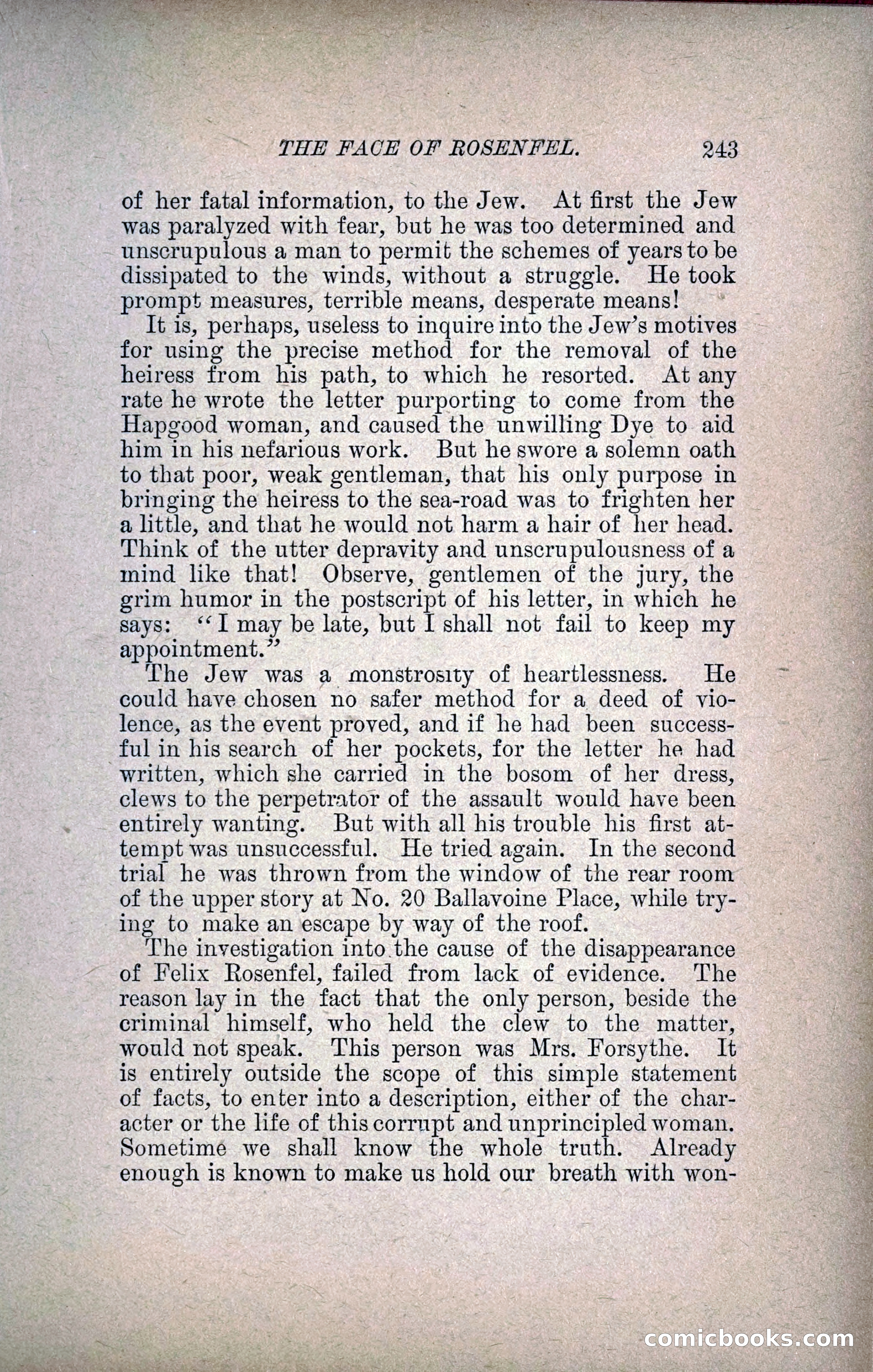 The Face of Rosenfeld — page 250 of 267