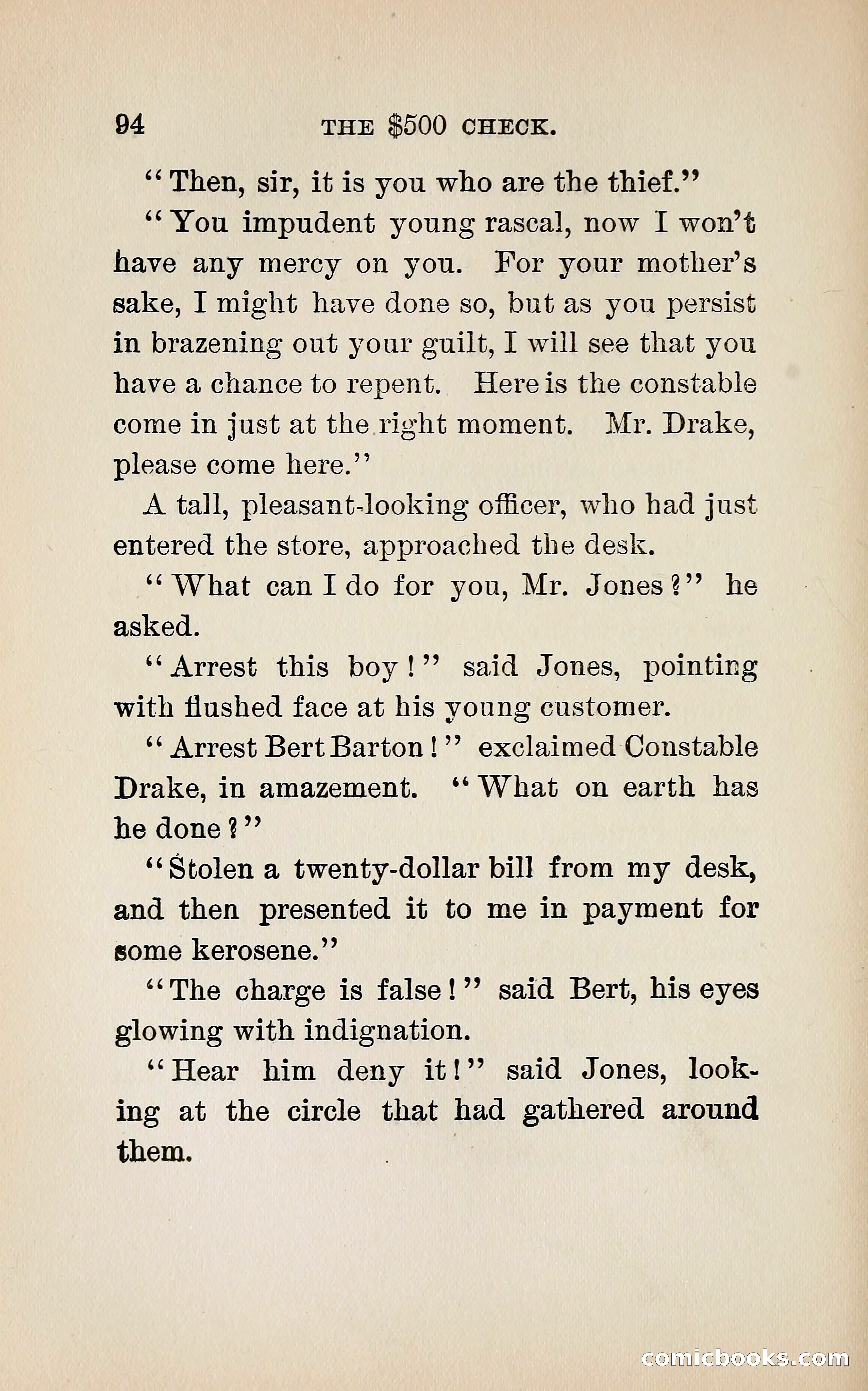 The $500 Check — page 111 of 372
