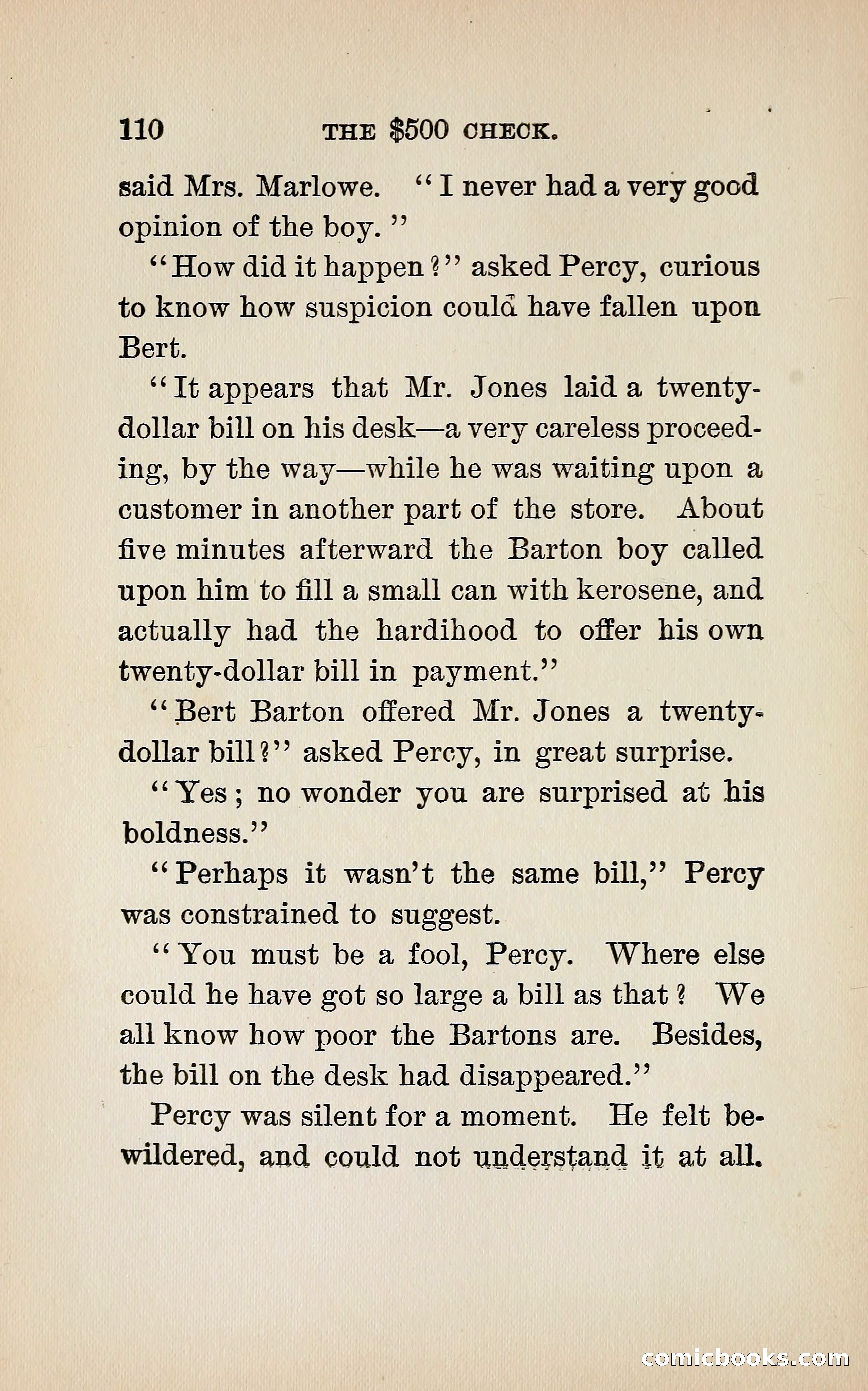 The $500 Check — page 127 of 372
