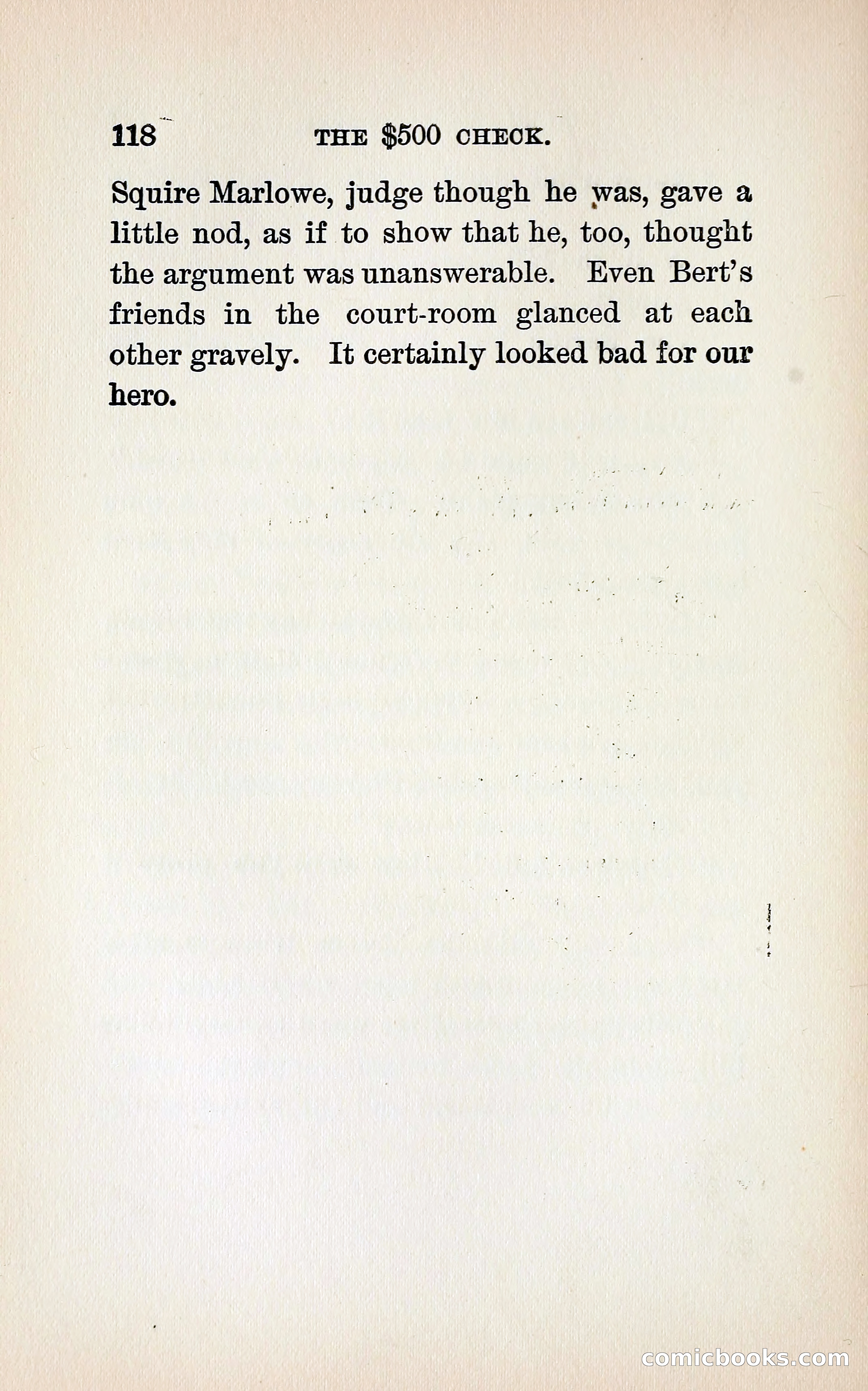 The $500 Check — page 135 of 372