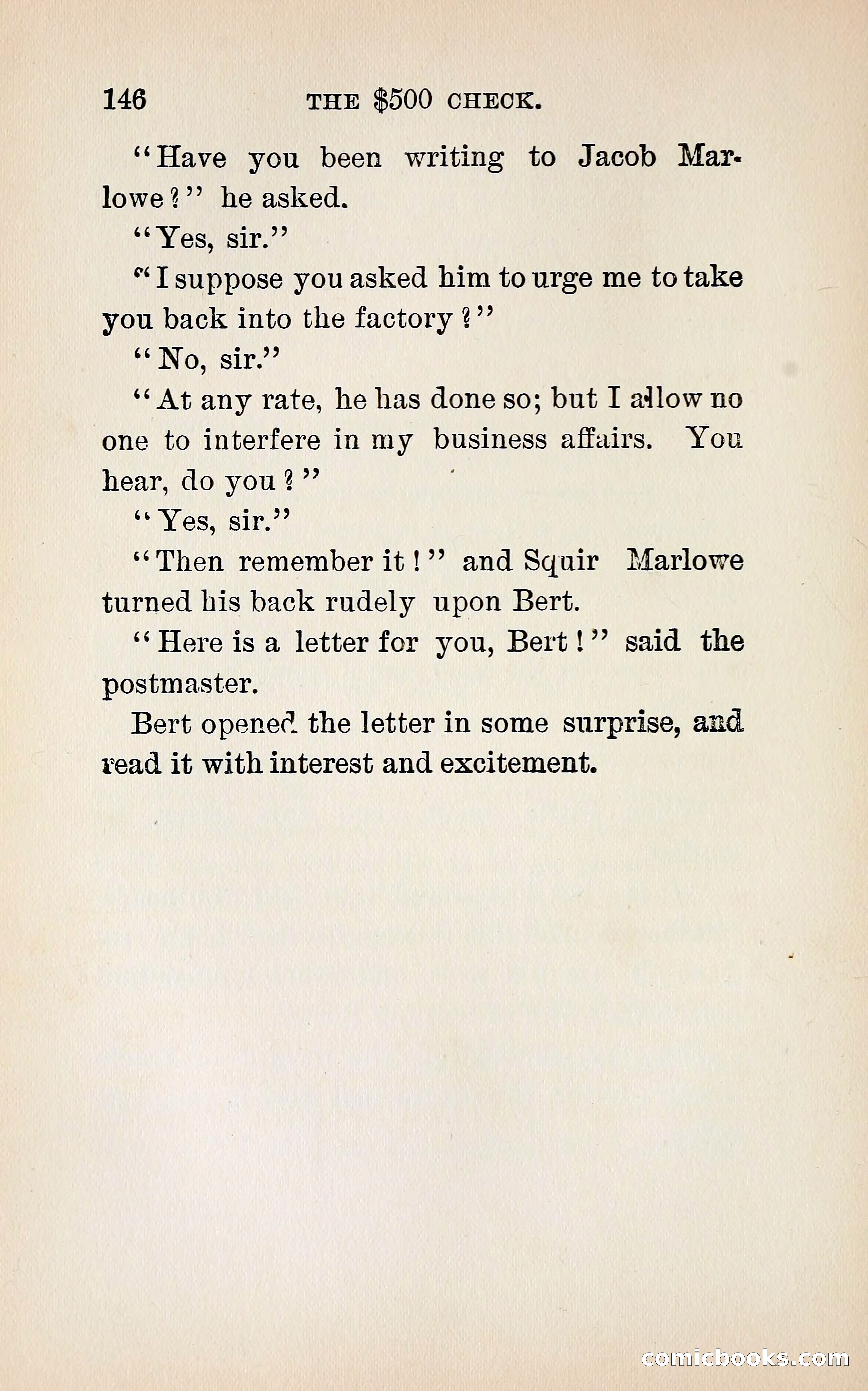The $500 Check — page 163 of 372