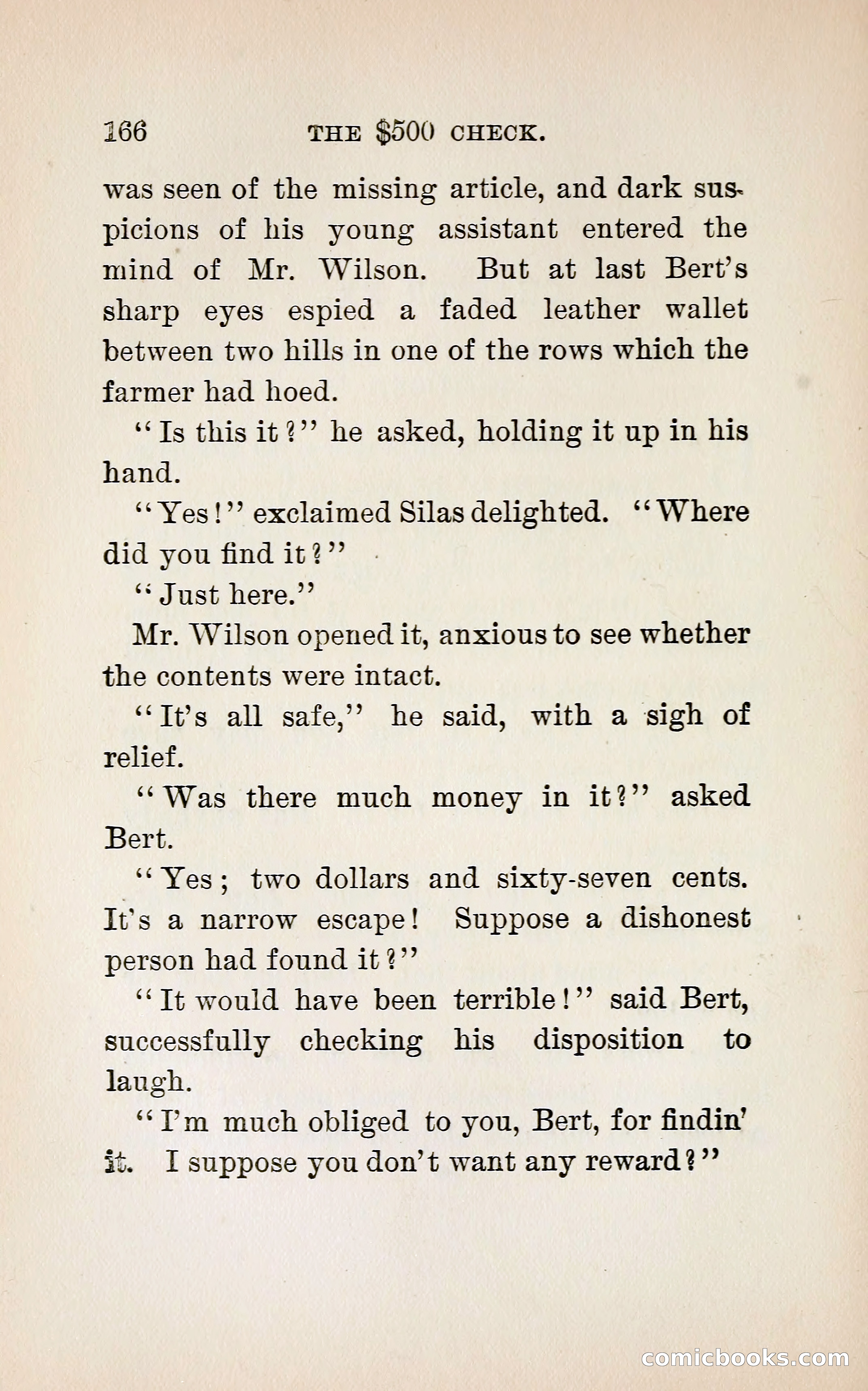 The $500 Check — page 183 of 372
