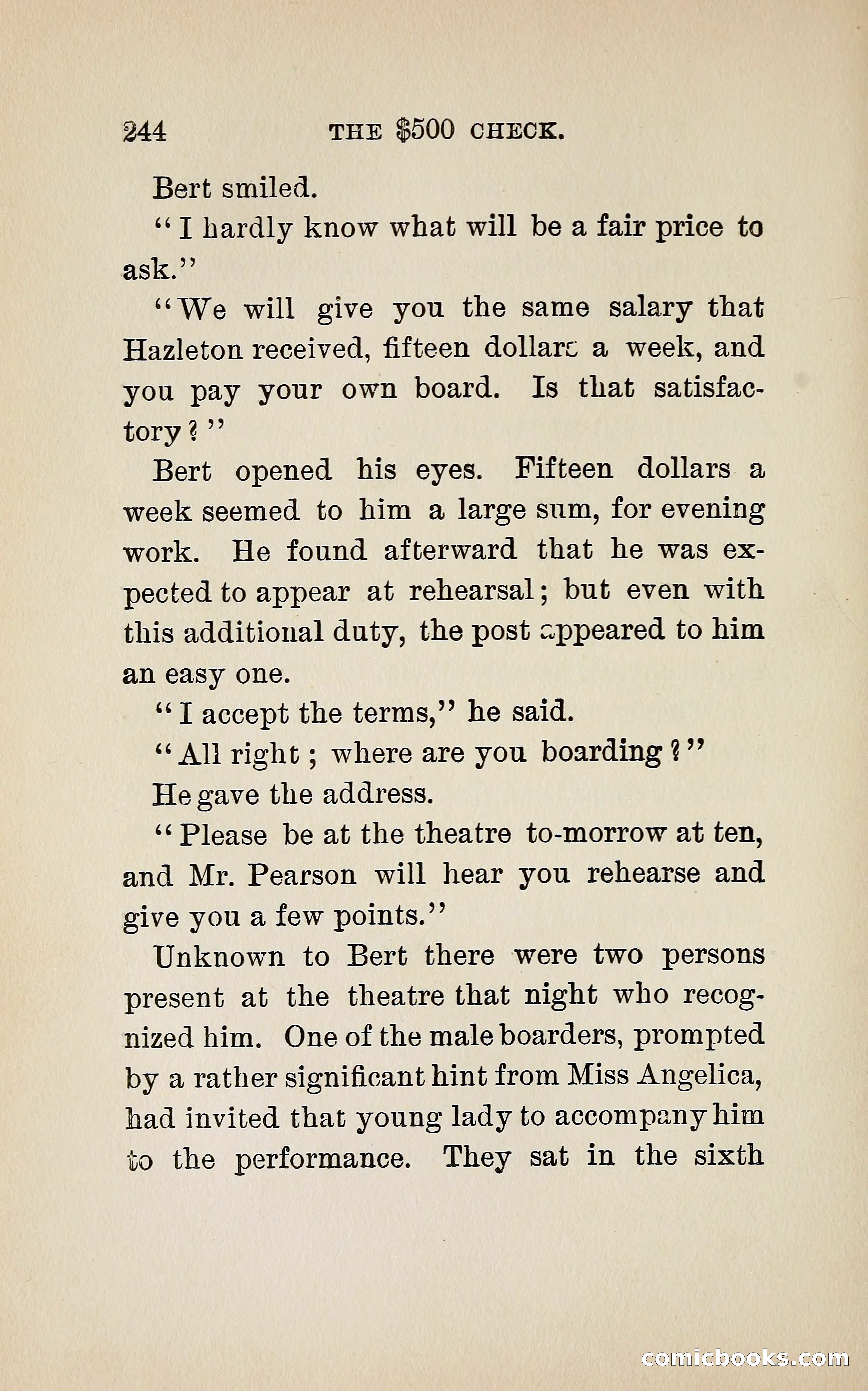 The $500 Check — page 263 of 372