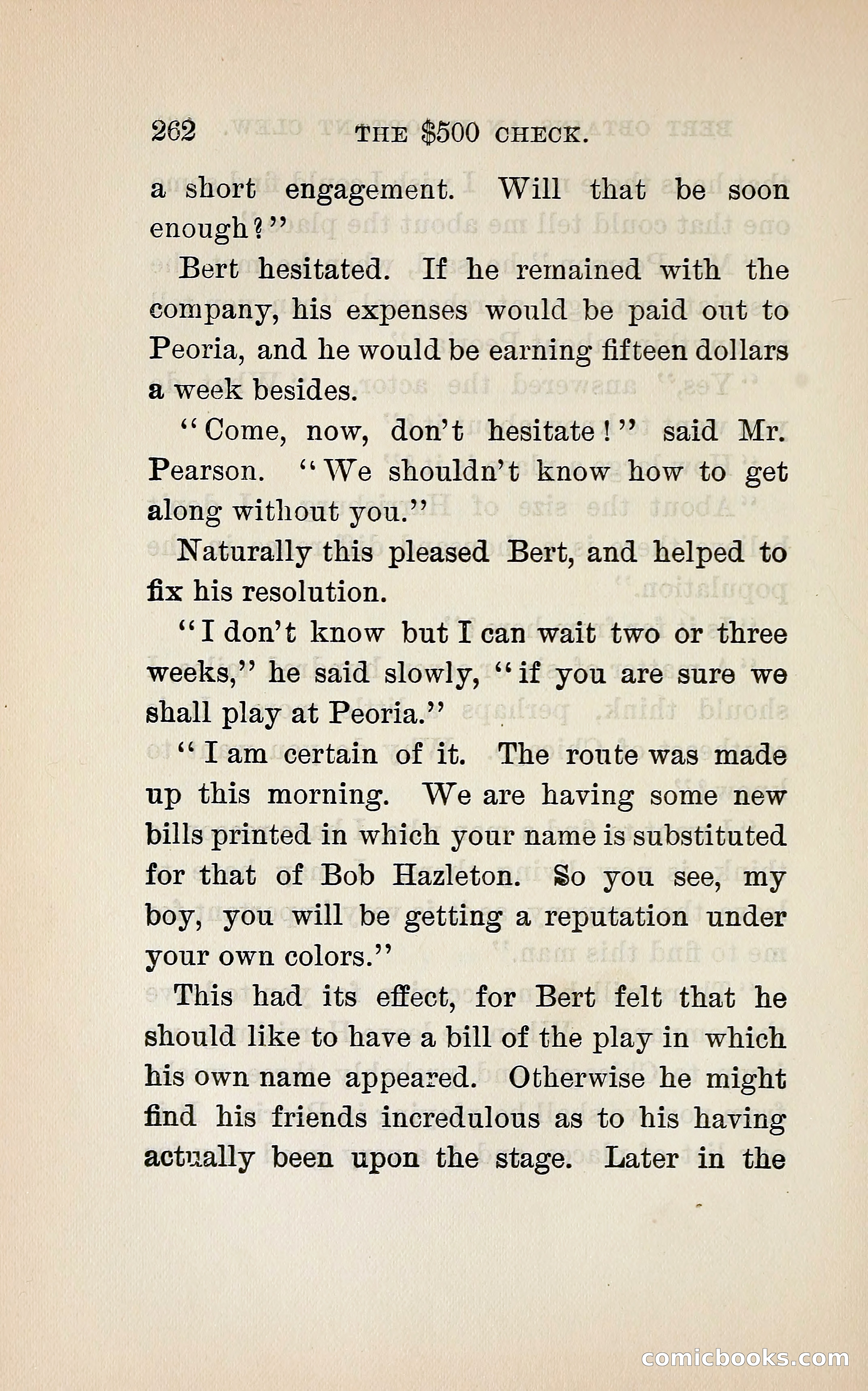 The $500 Check — page 281 of 372