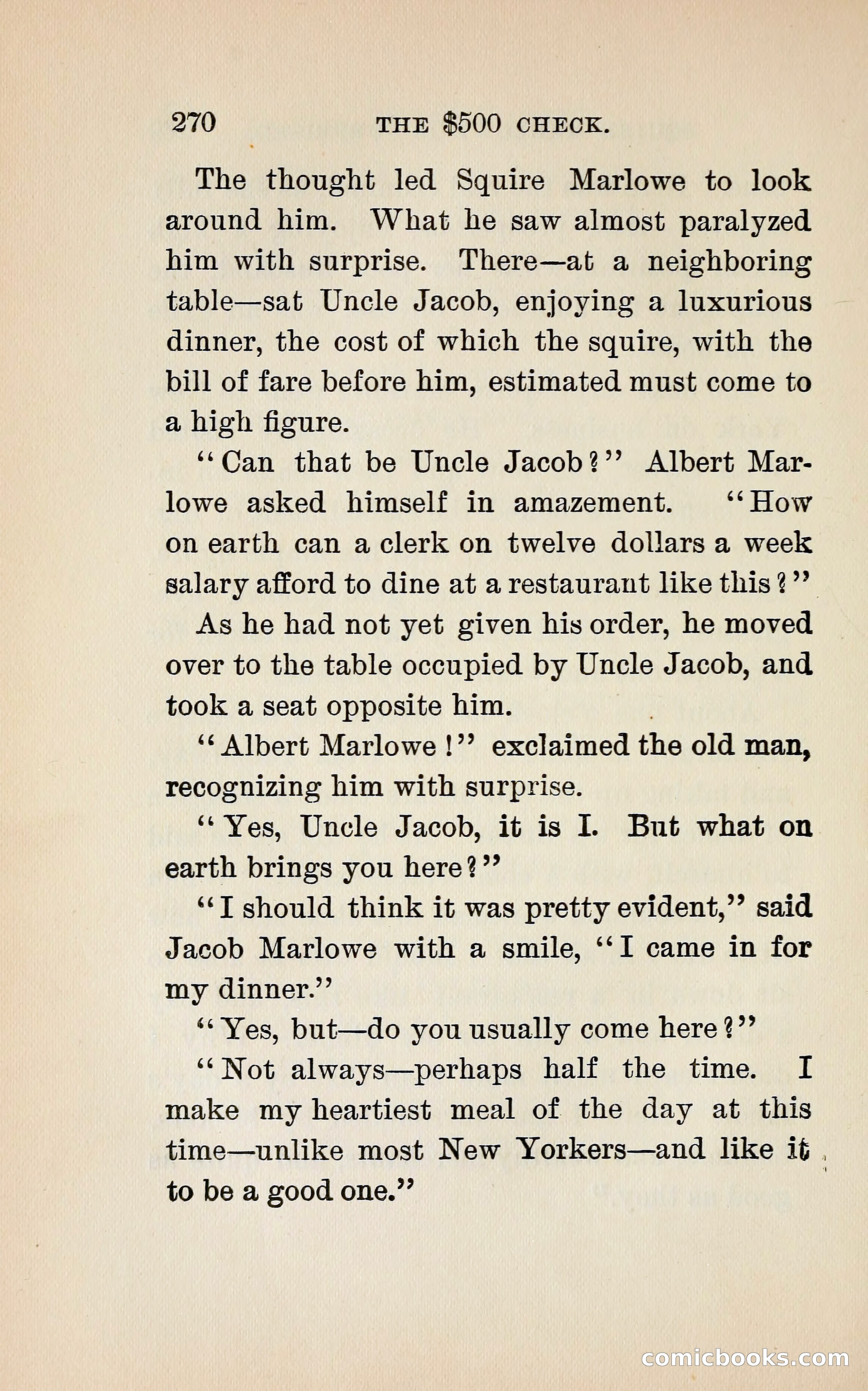 The $500 Check — page 289 of 372