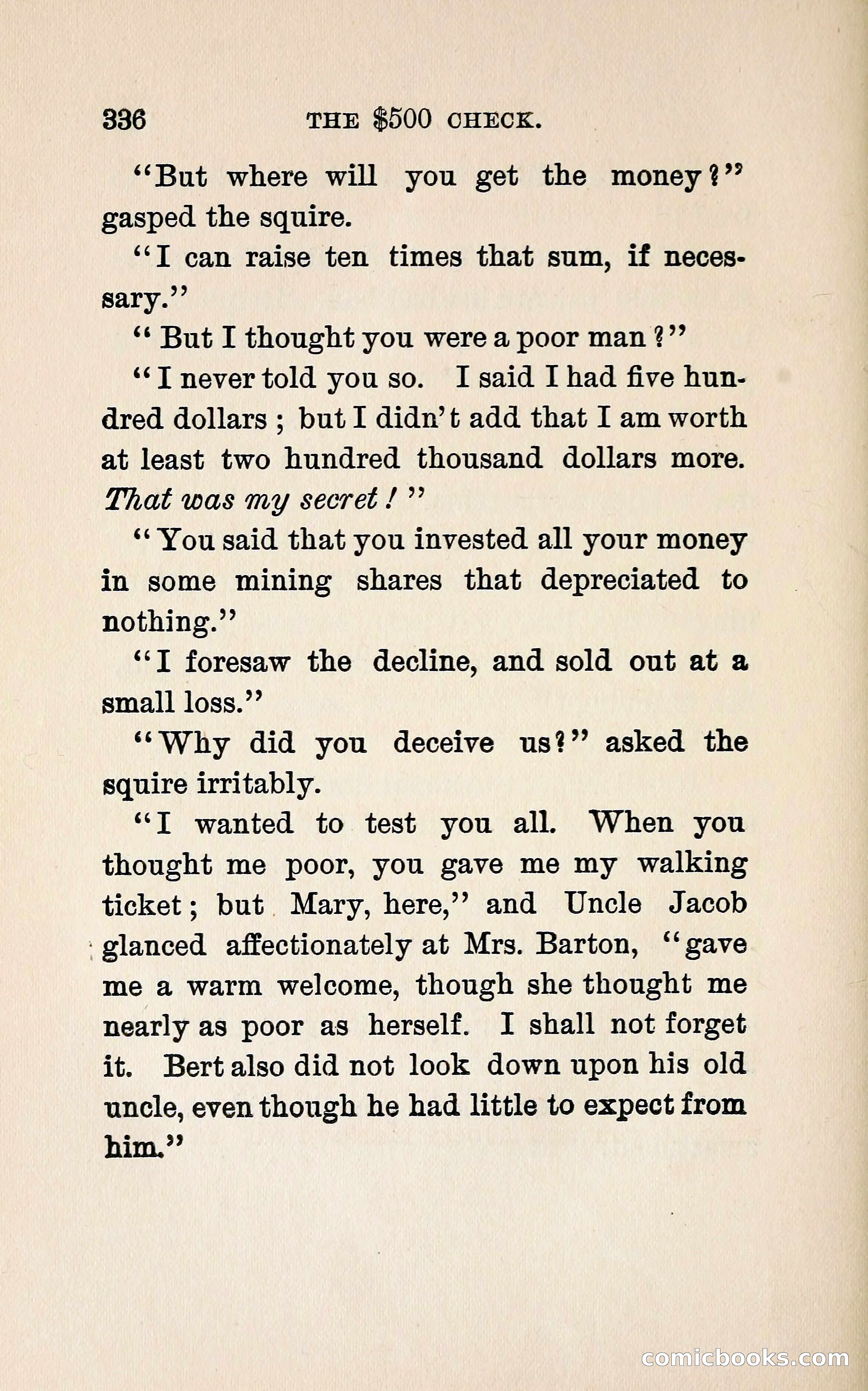 The $500 Check — page 355 of 372