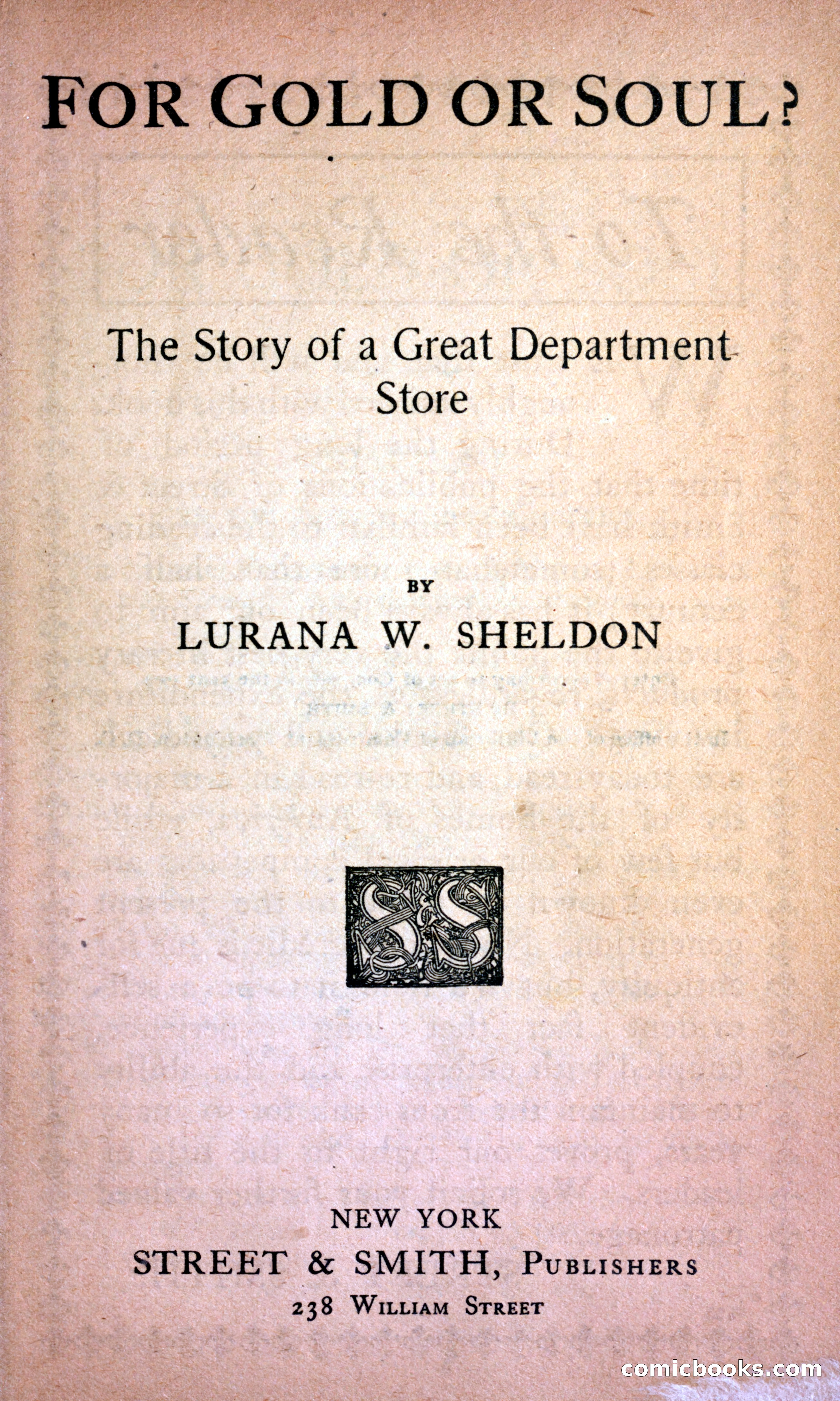 For Love or Gold? The Story of a Great Department Store — page 9 of 234