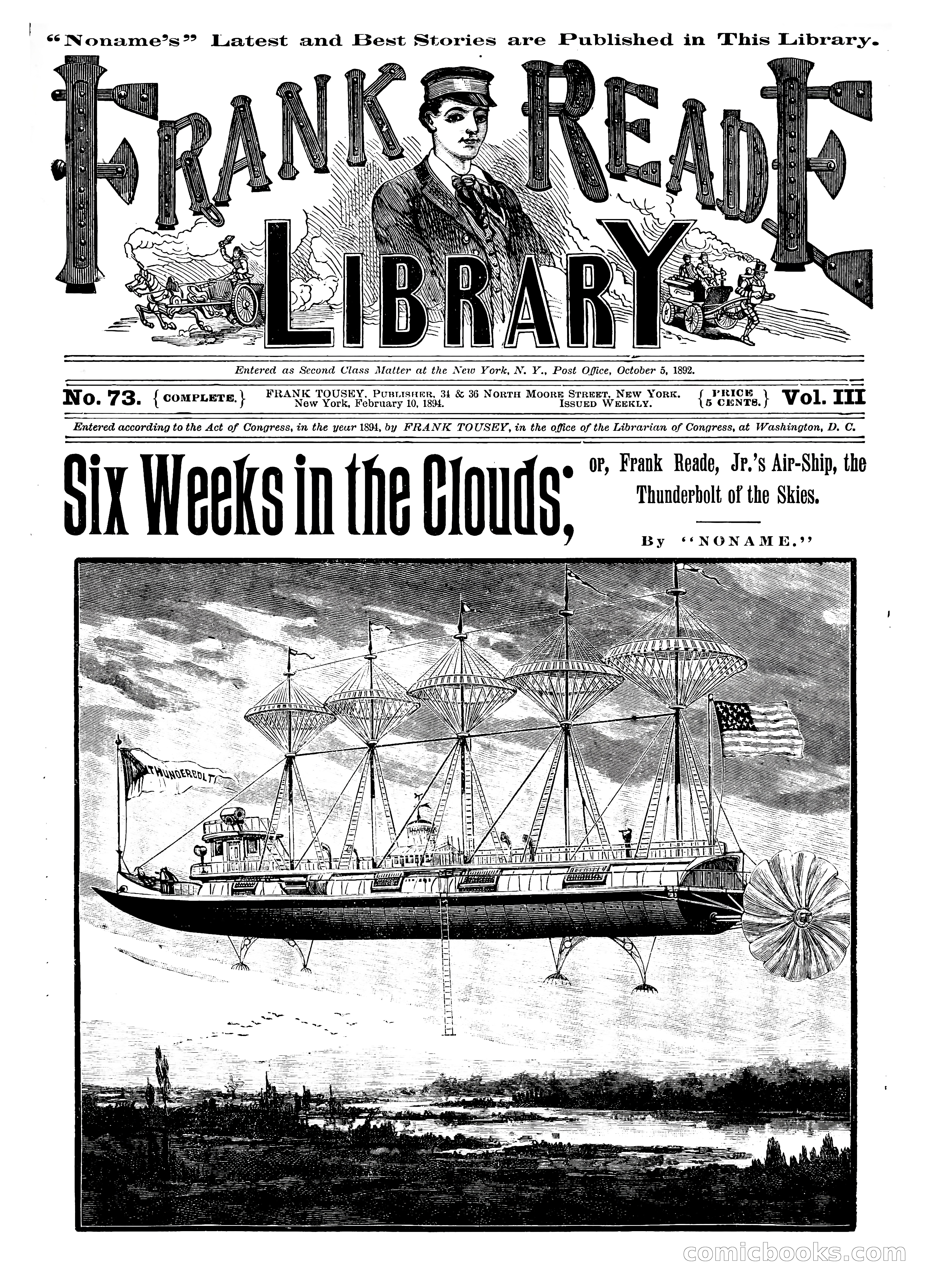 Frank Reade Library No. 73: Six Weeks in the Clouds — page 355 of 400