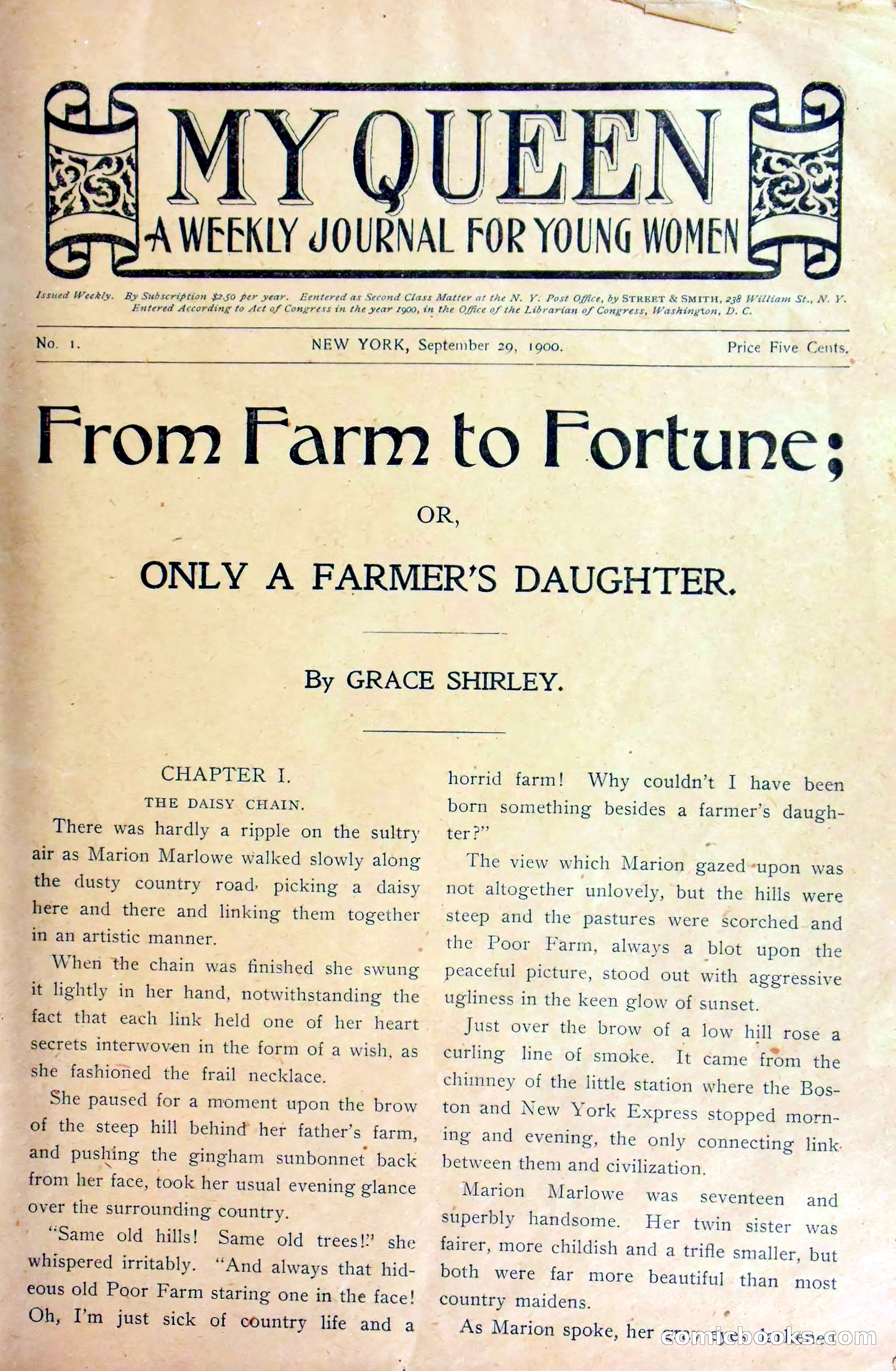 From Farm to Fortune, or, Only a Farmer's Daughter — page 4 of 37
