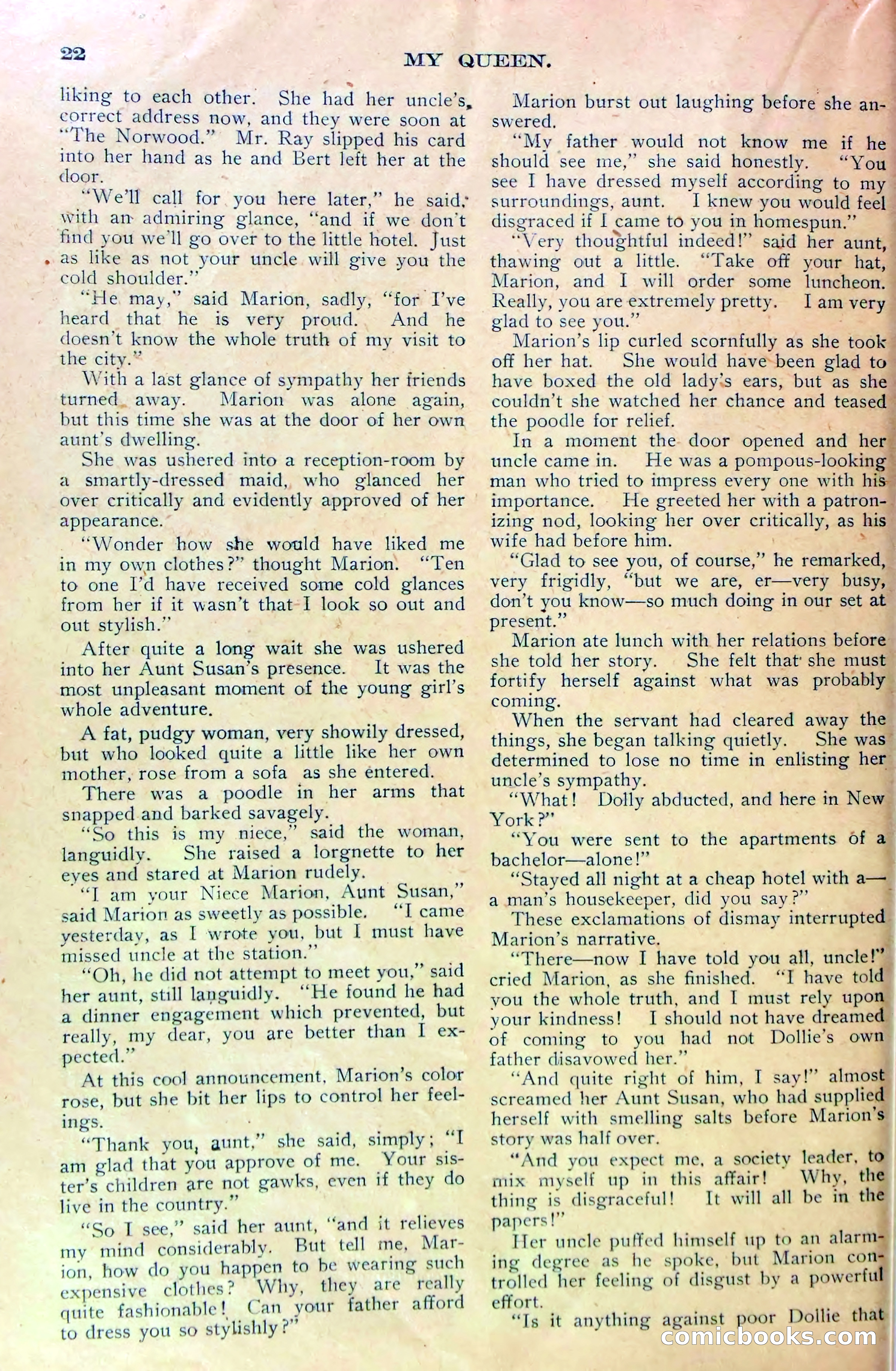 From Farm to Fortune, or, Only a Farmer's Daughter — page 25 of 37