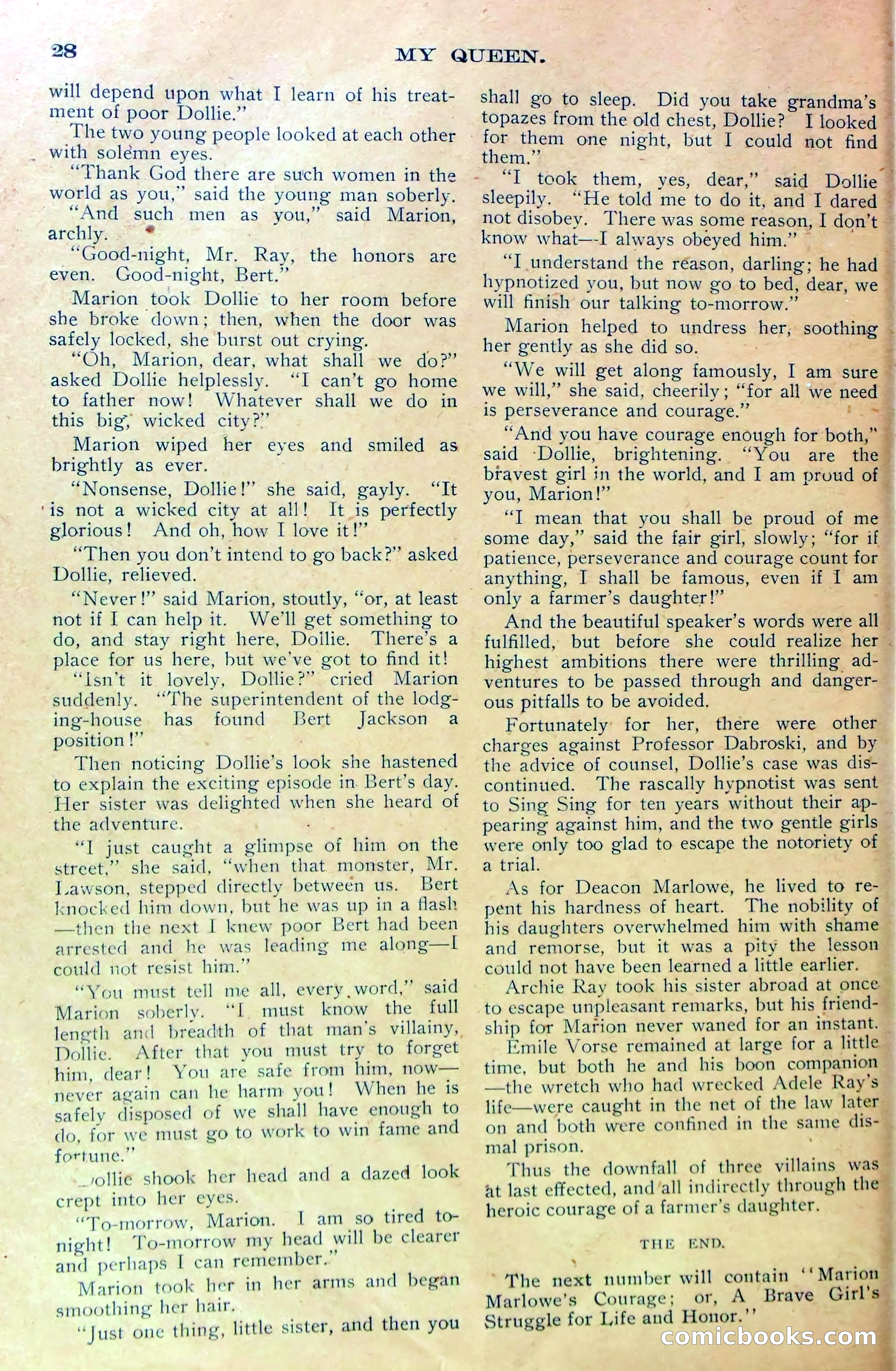 From Farm to Fortune, or, Only a Farmer's Daughter — page 31 of 37
