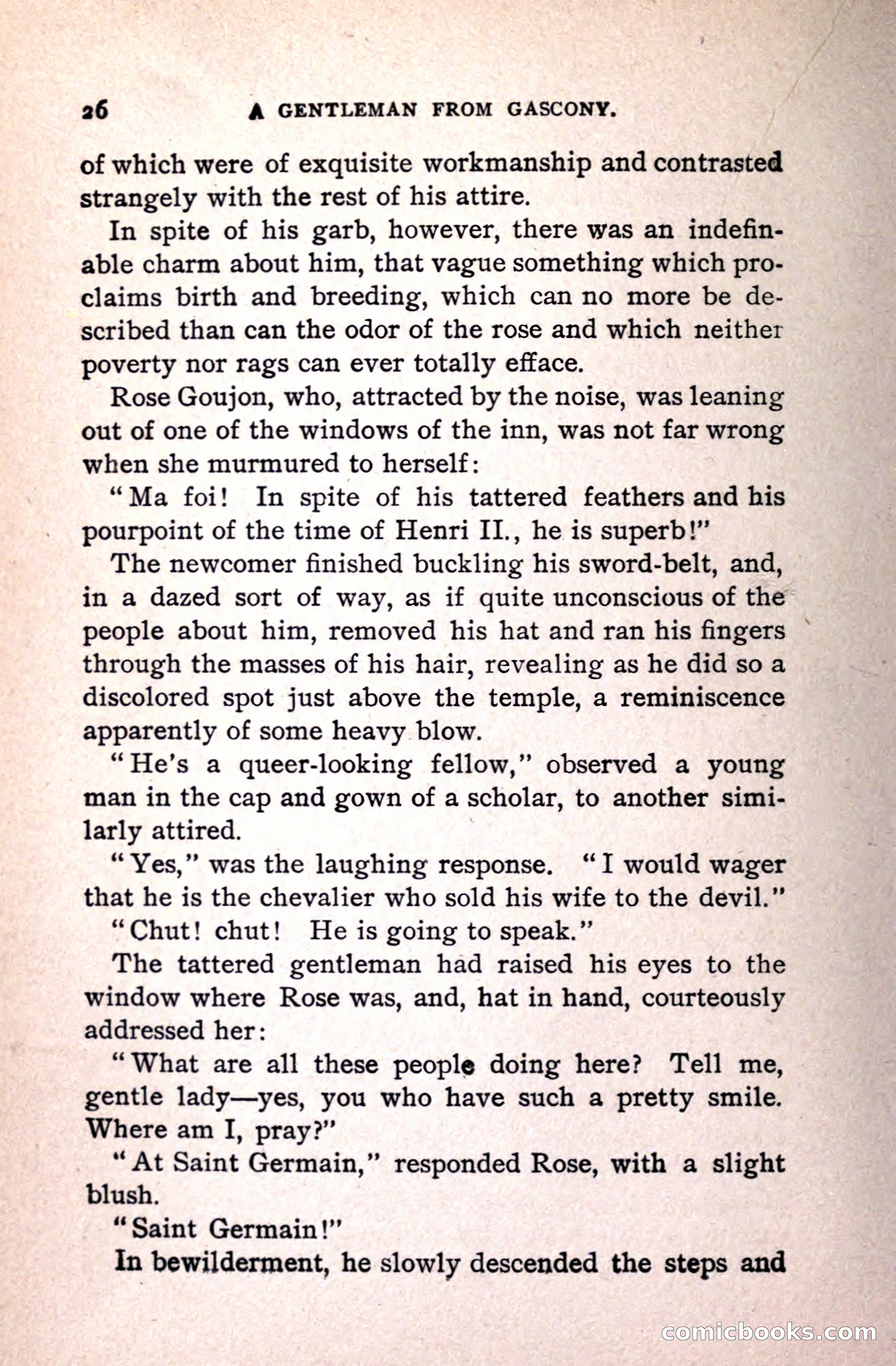 A Gentleman from Gascony: A Romance of the Huguenots — page 30 of 313