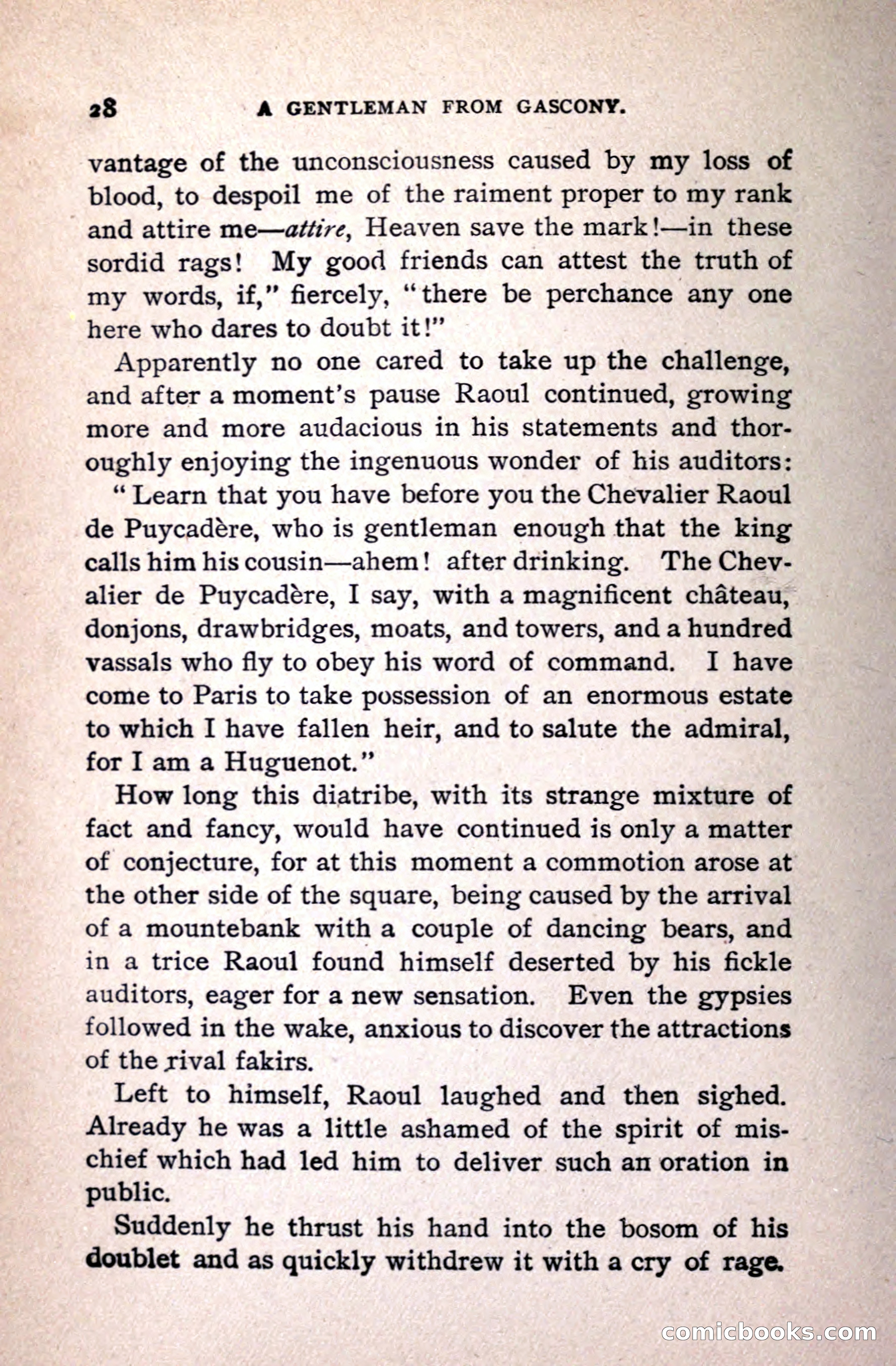 A Gentleman from Gascony: A Romance of the Huguenots — page 32 of 313