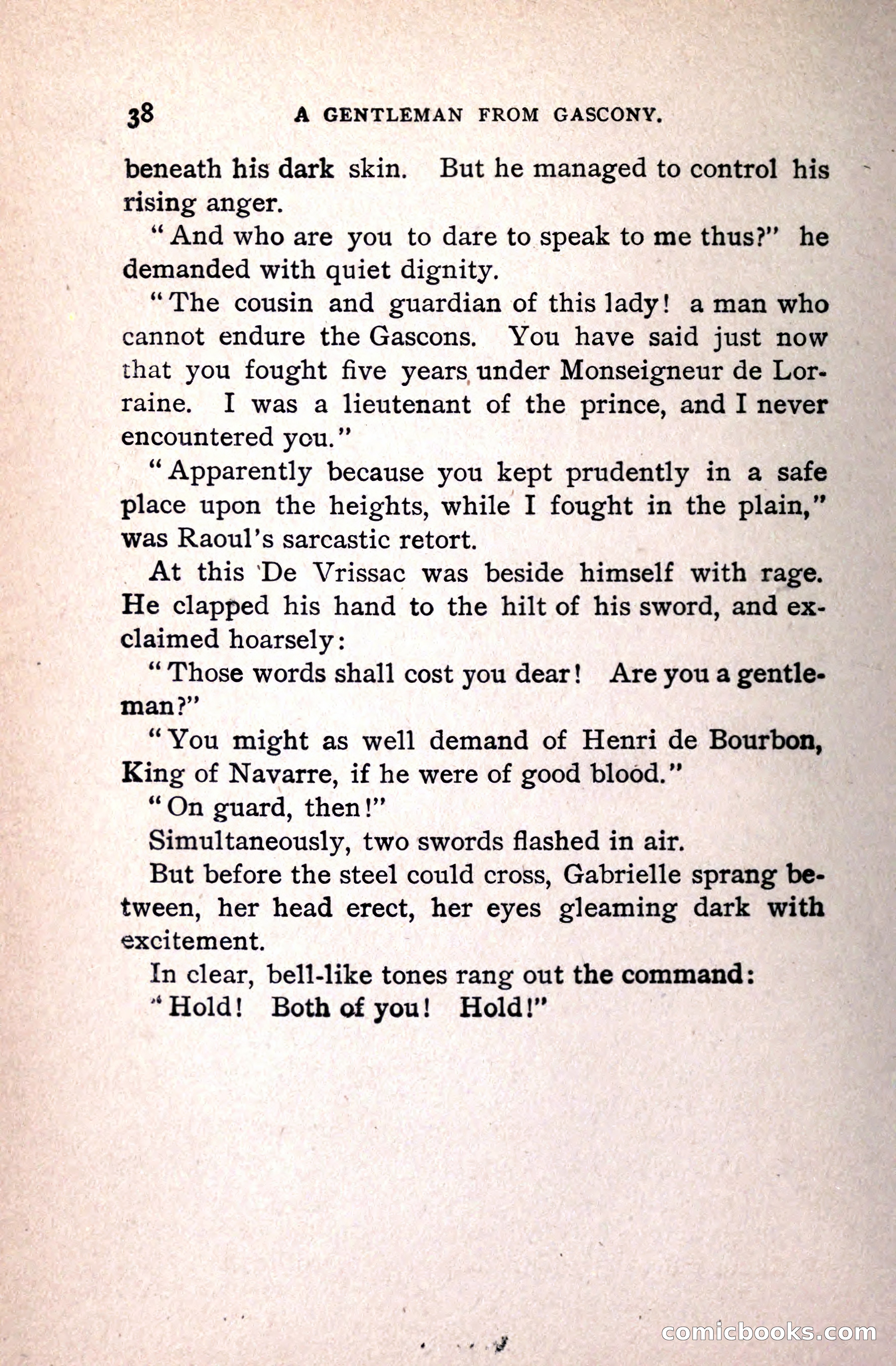 A Gentleman from Gascony: A Romance of the Huguenots — page 42 of 313