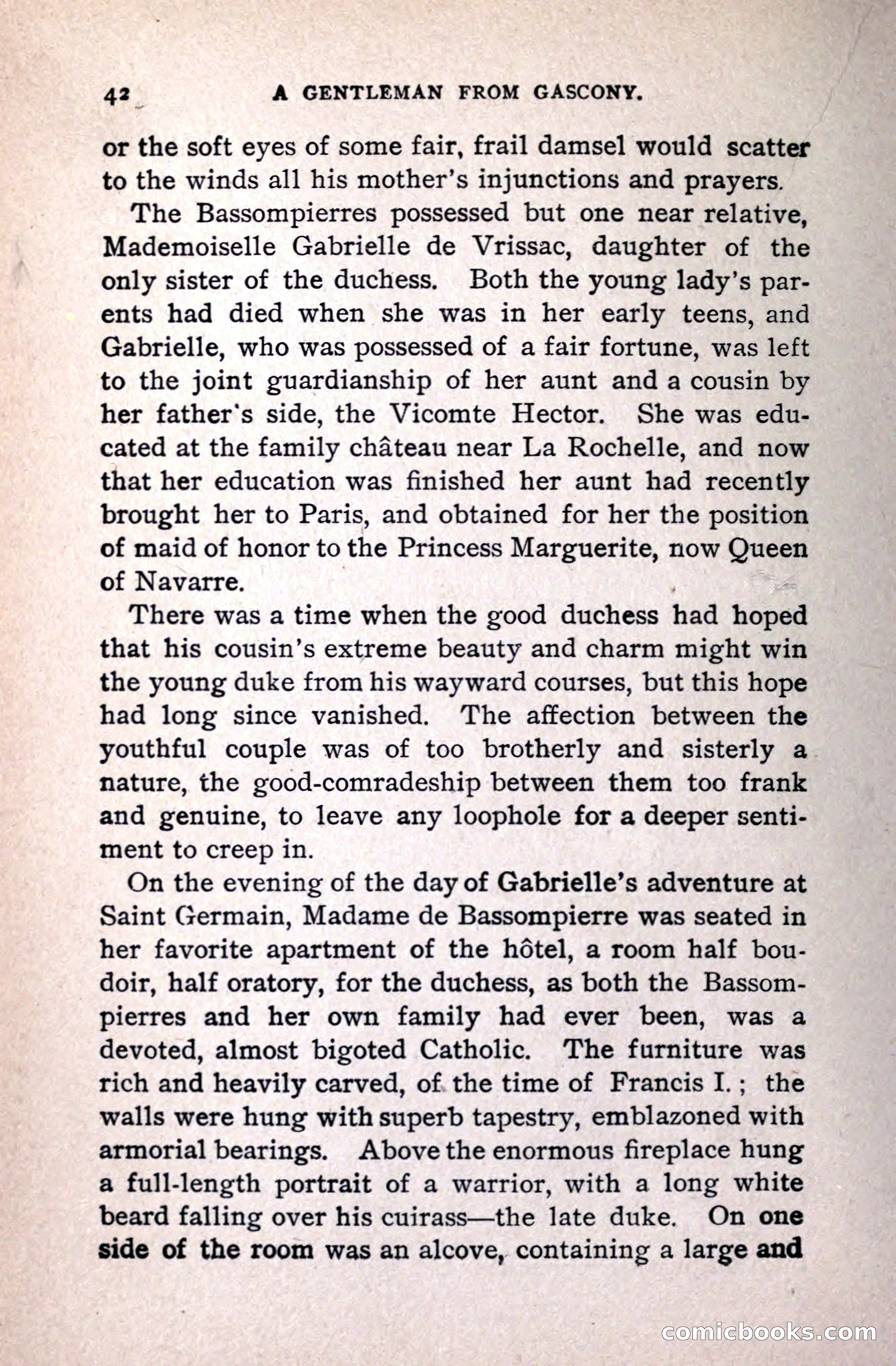 A Gentleman from Gascony: A Romance of the Huguenots — page 46 of 313