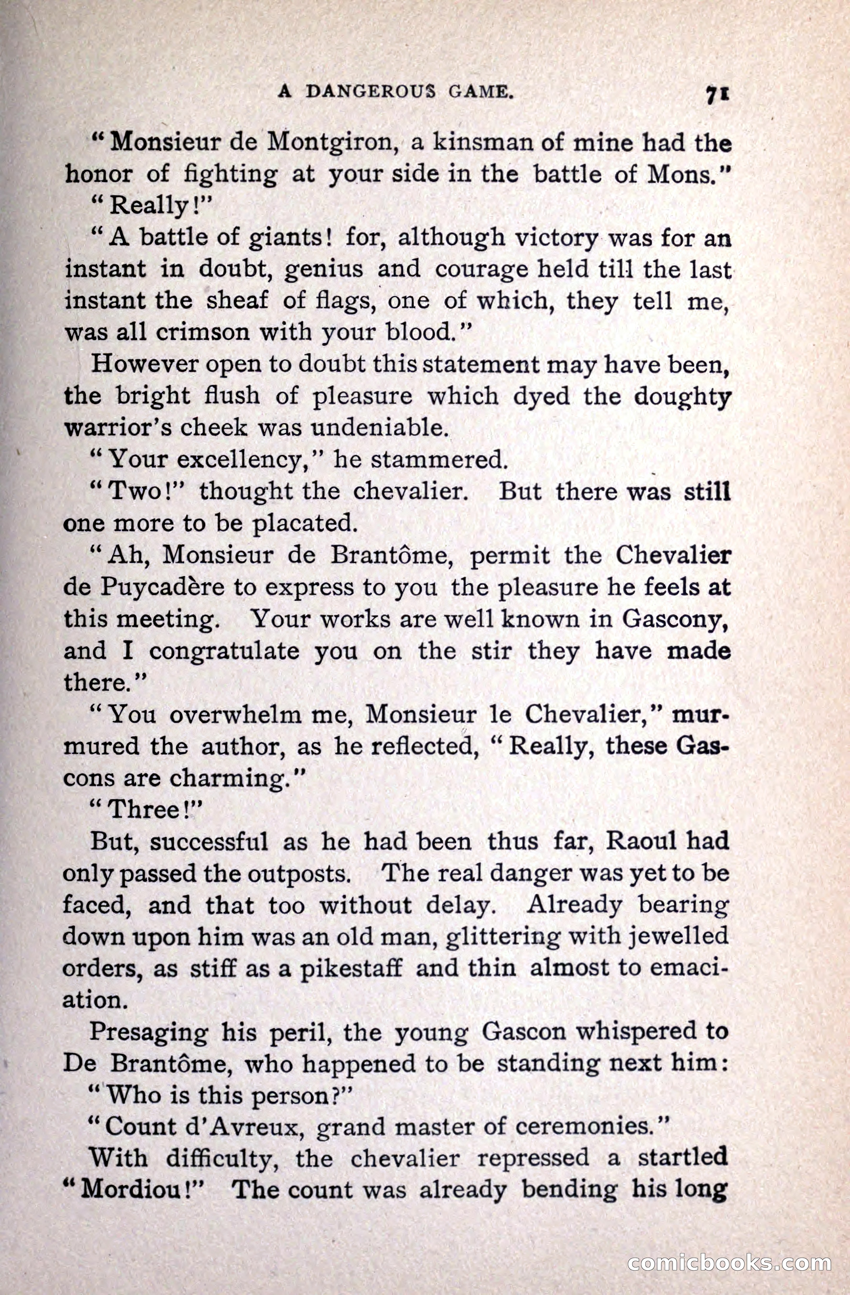 A Gentleman from Gascony: A Romance of the Huguenots — page 75 of 313