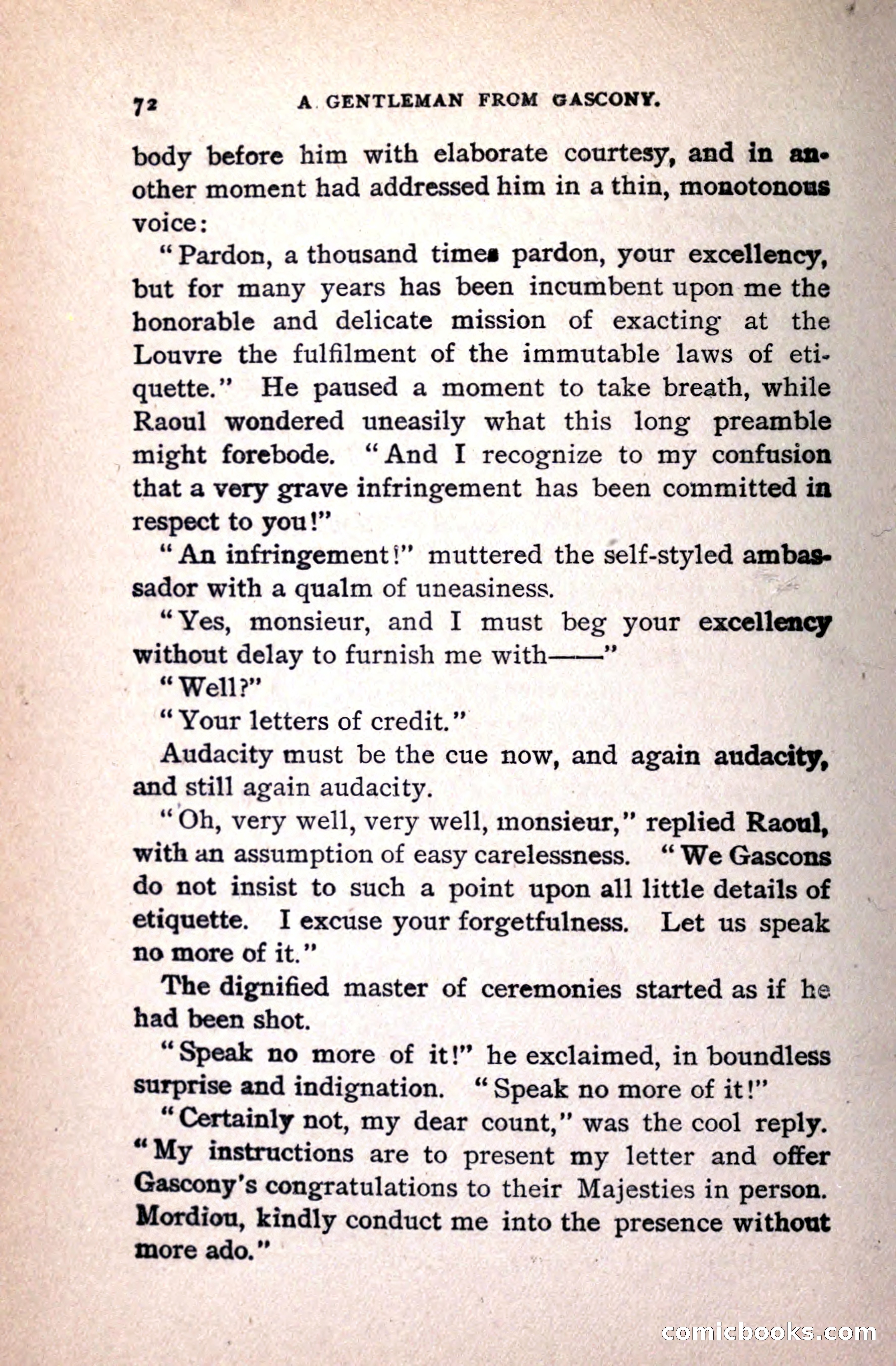 A Gentleman from Gascony: A Romance of the Huguenots — page 76 of 313