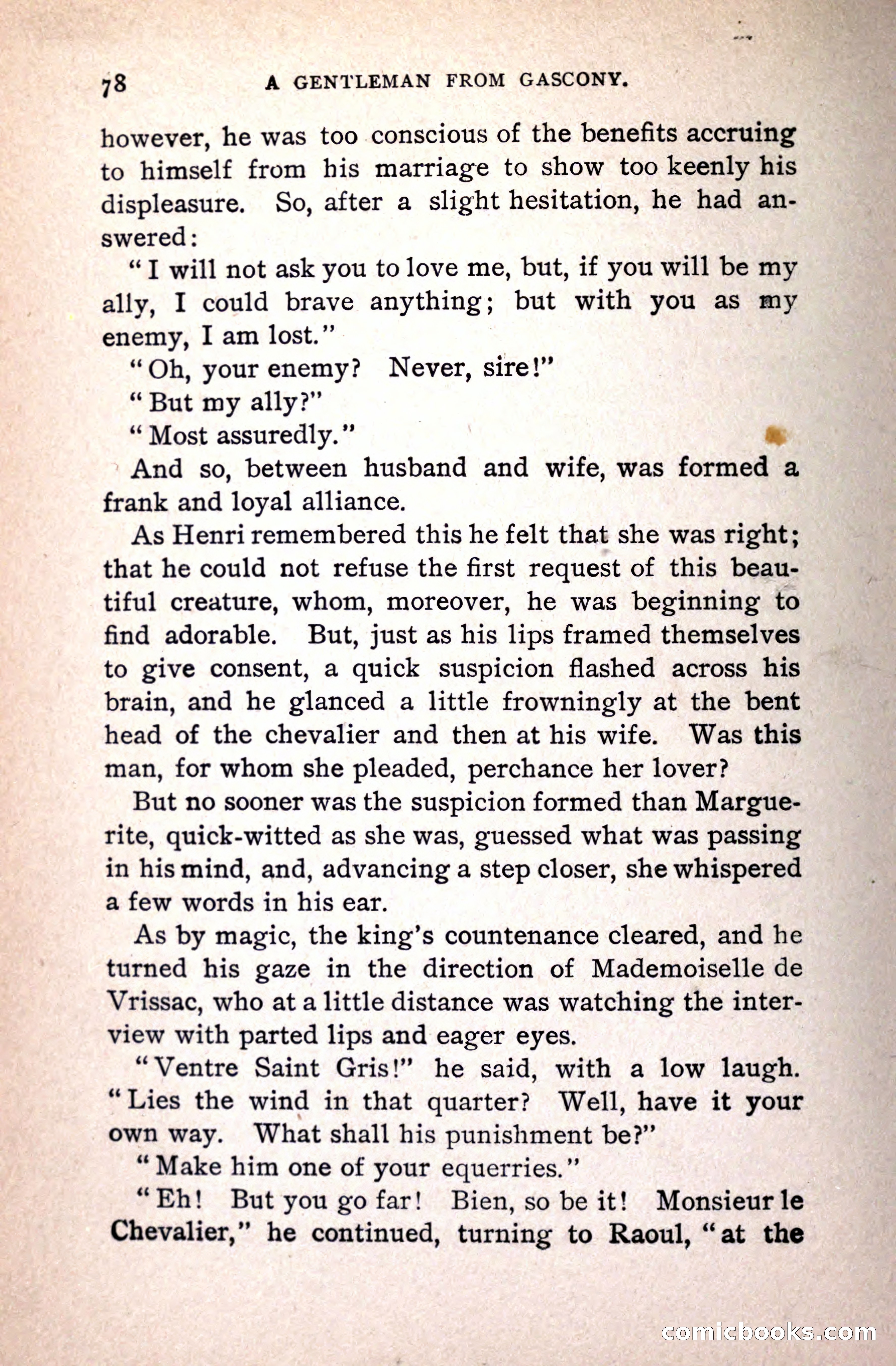 A Gentleman from Gascony: A Romance of the Huguenots — page 82 of 313