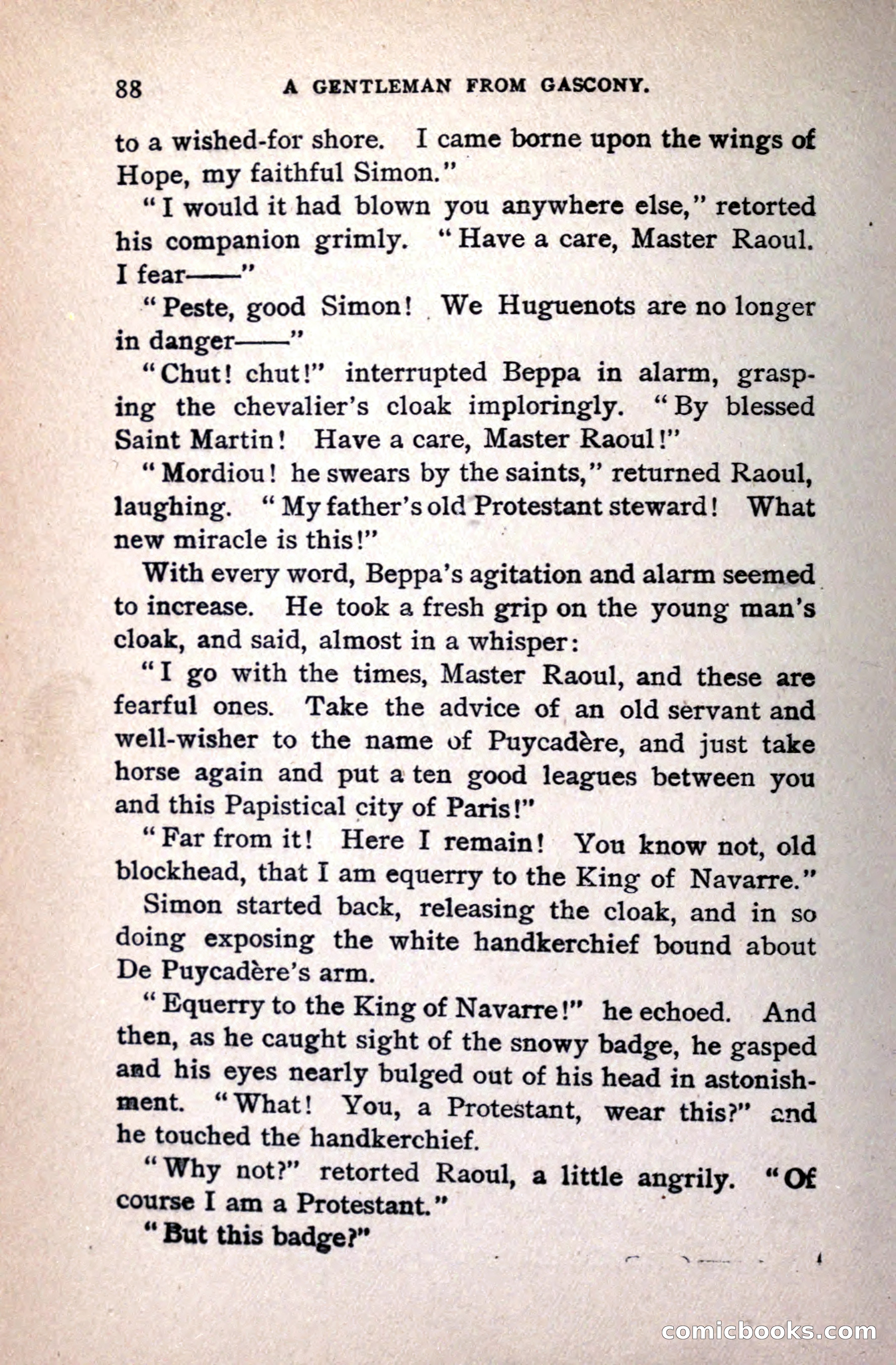 A Gentleman from Gascony: A Romance of the Huguenots — page 92 of 313