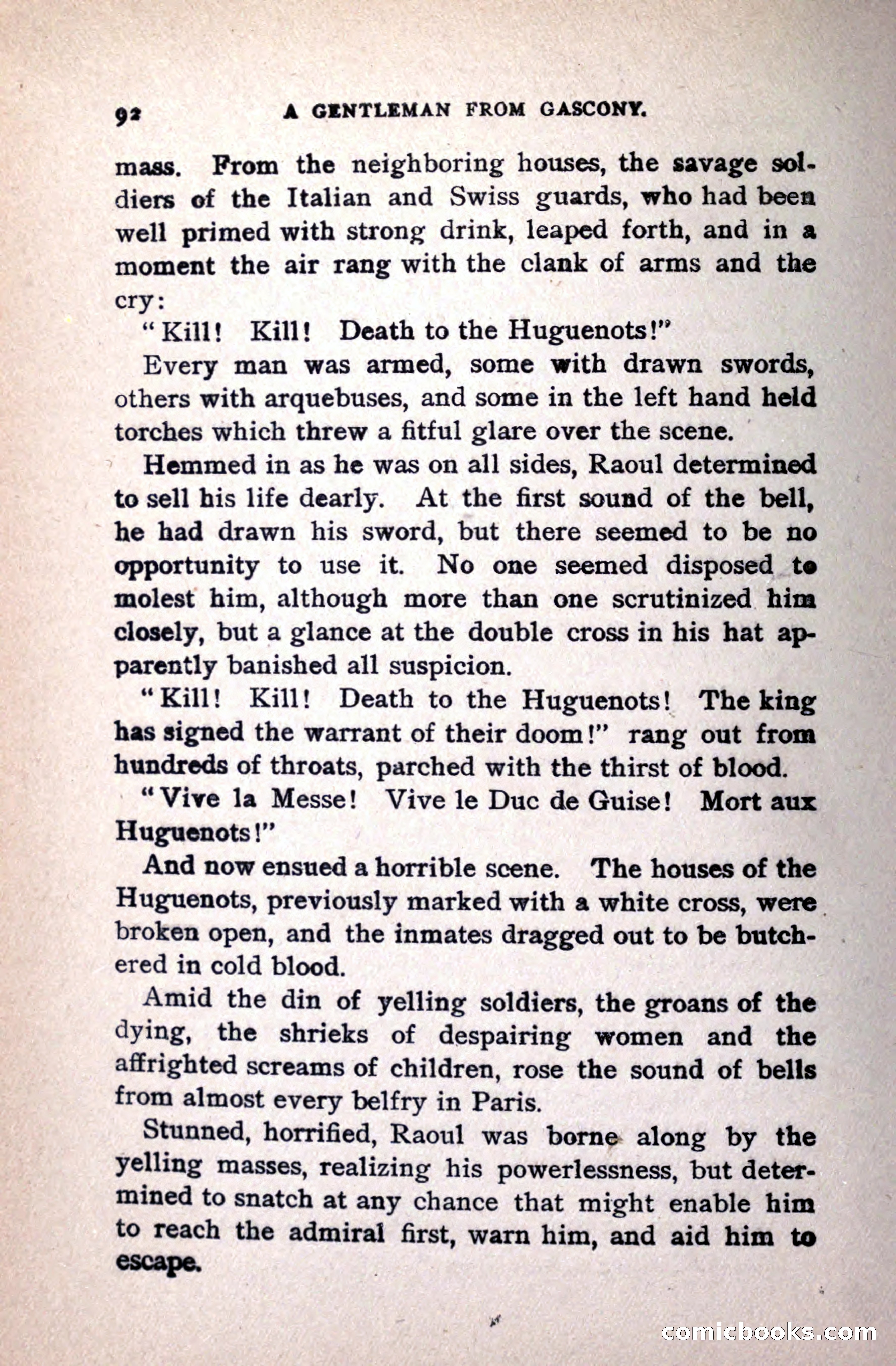 A Gentleman from Gascony: A Romance of the Huguenots — page 96 of 313