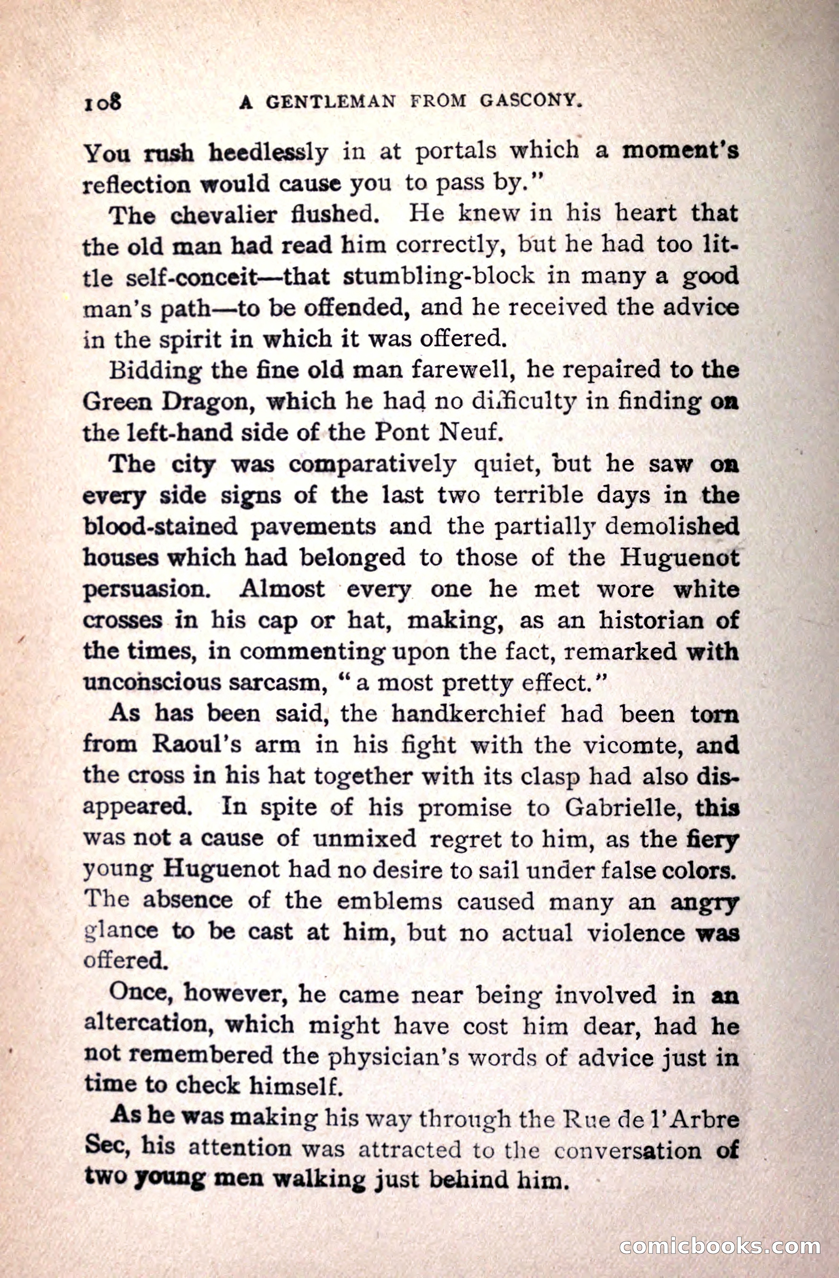 A Gentleman from Gascony: A Romance of the Huguenots — page 112 of 313