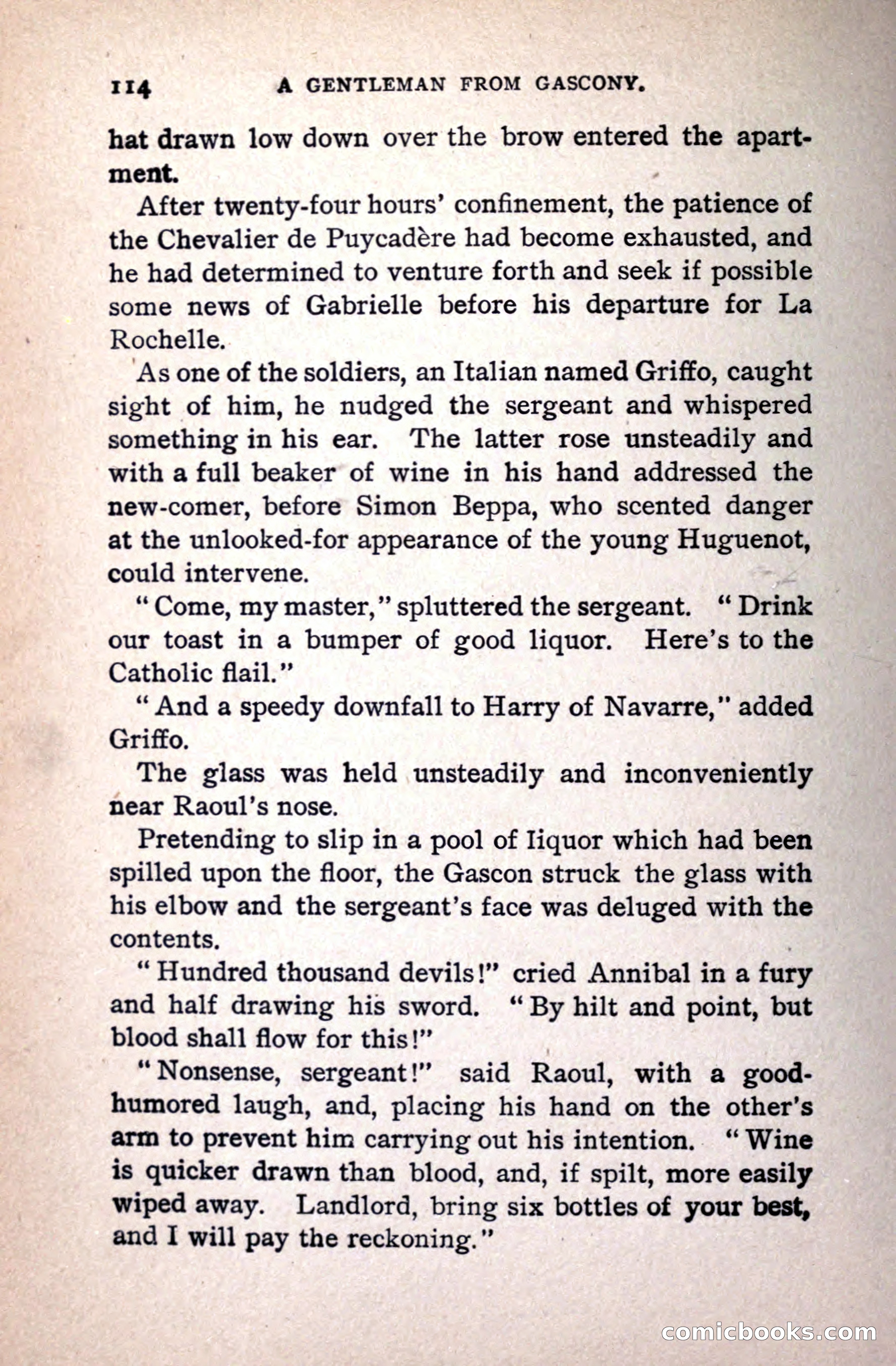 A Gentleman from Gascony: A Romance of the Huguenots — page 118 of 313