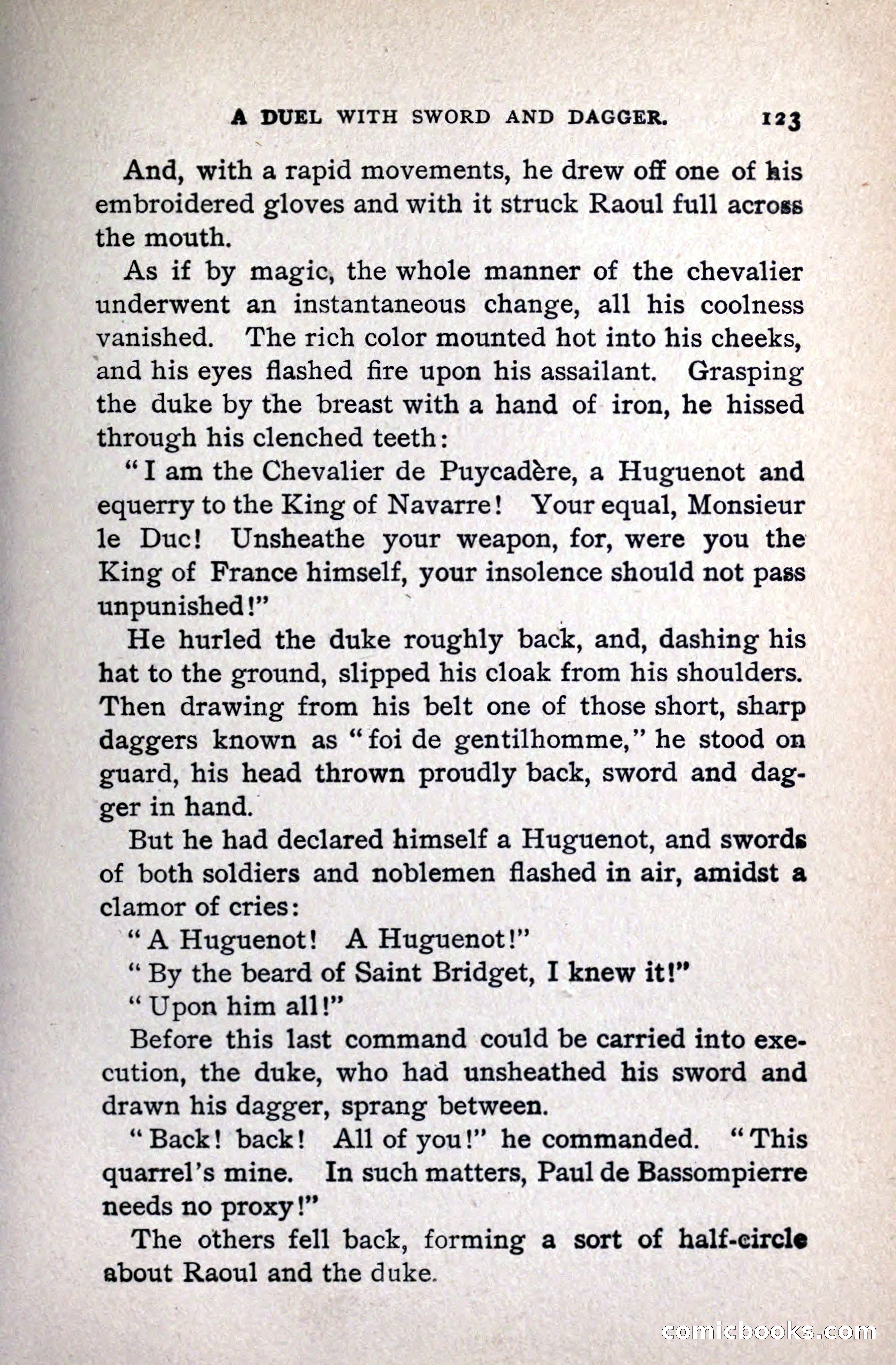 A Gentleman from Gascony: A Romance of the Huguenots — page 127 of 313
