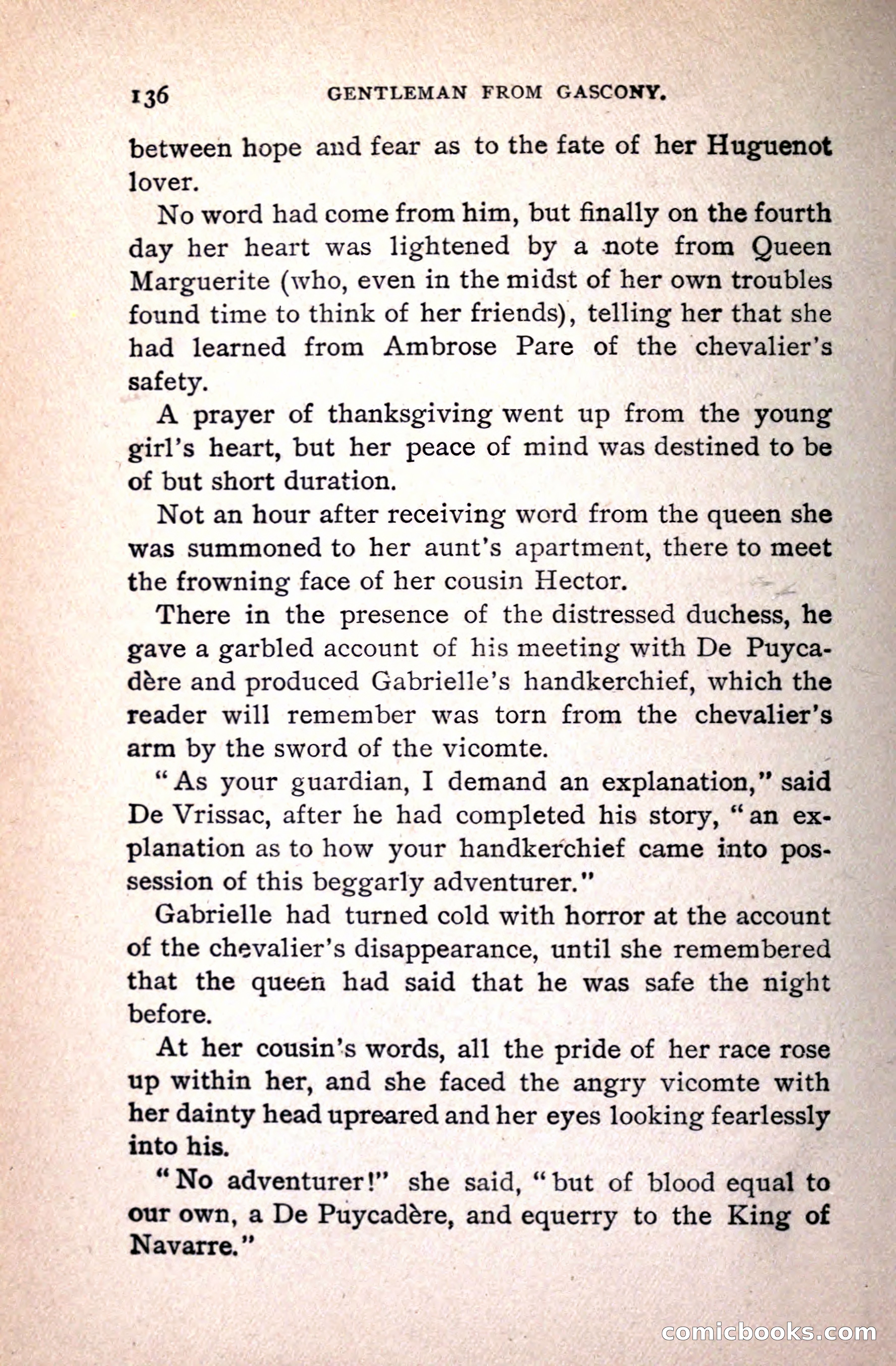 A Gentleman from Gascony: A Romance of the Huguenots — page 140 of 313