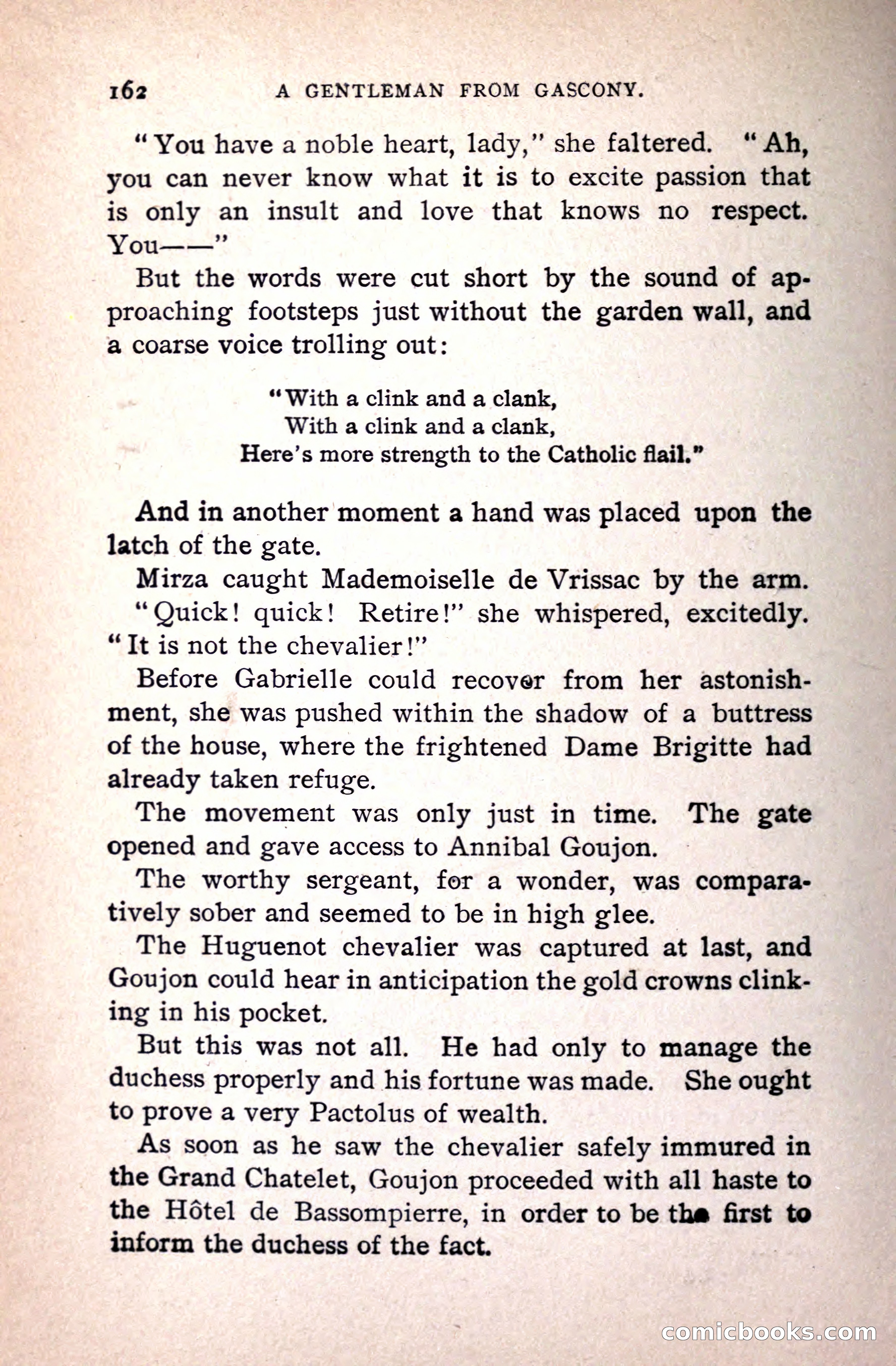 A Gentleman from Gascony: A Romance of the Huguenots — page 166 of 313