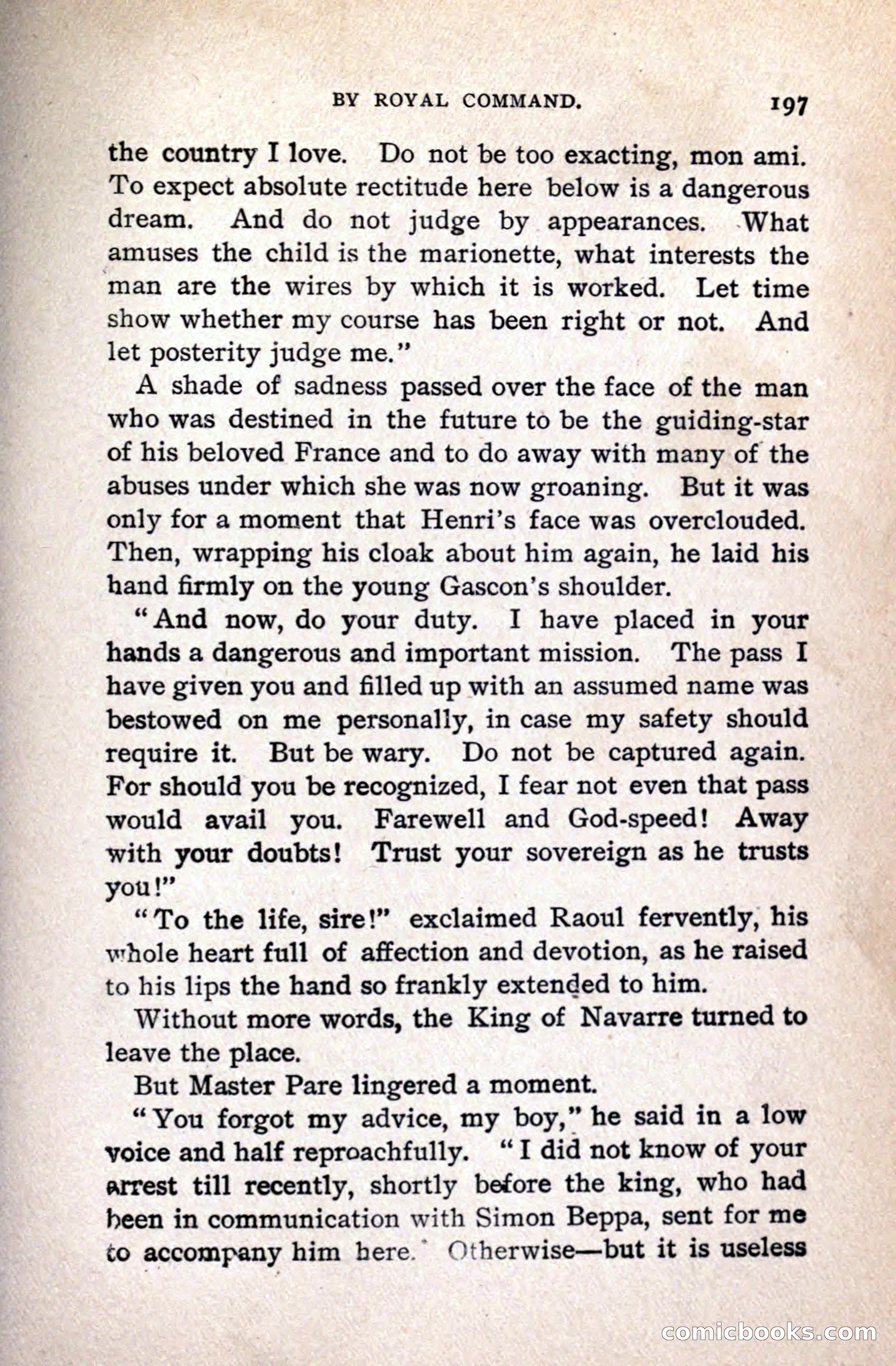 A Gentleman from Gascony: A Romance of the Huguenots — page 201 of 313