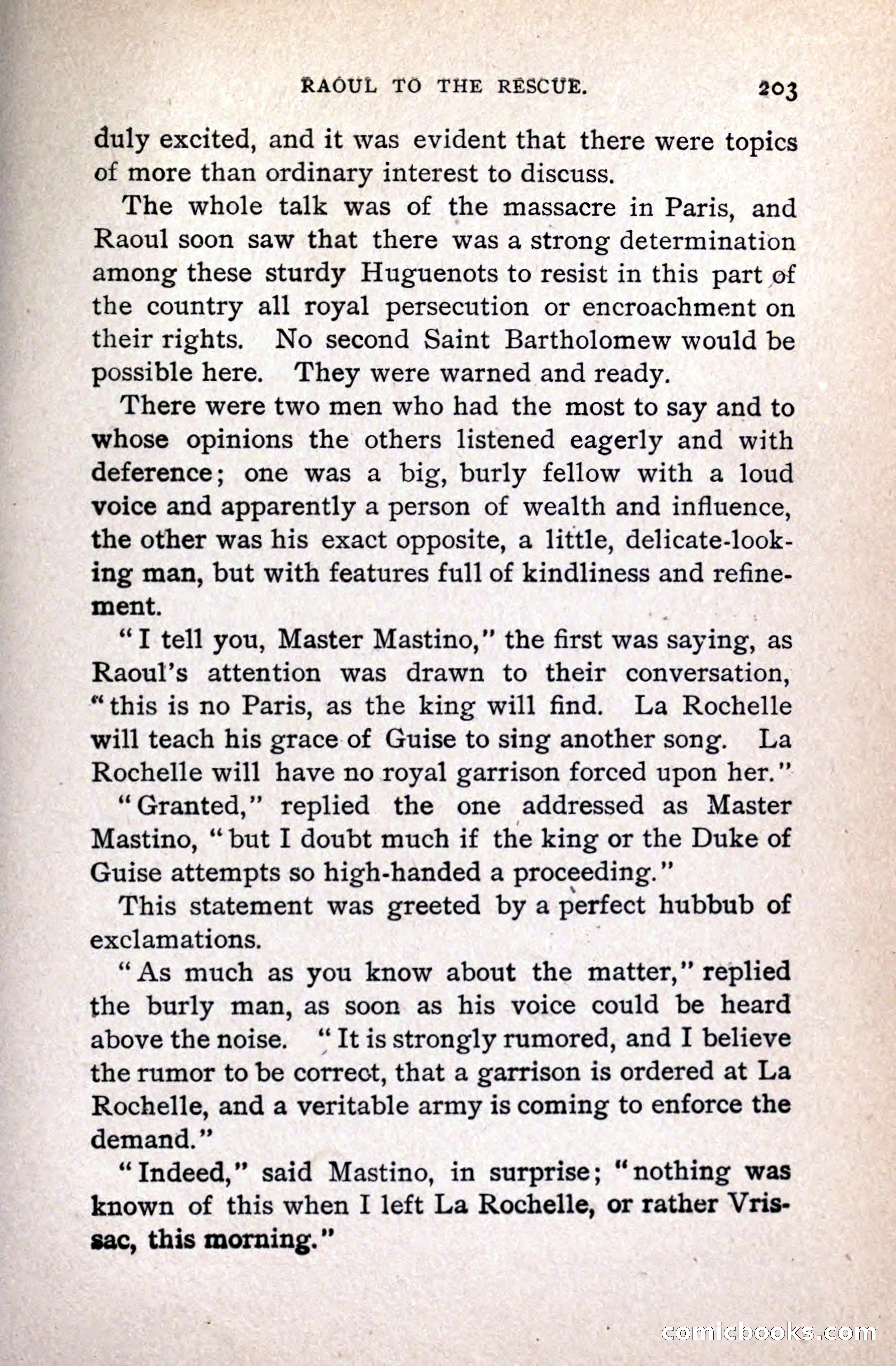 A Gentleman from Gascony: A Romance of the Huguenots — page 207 of 313