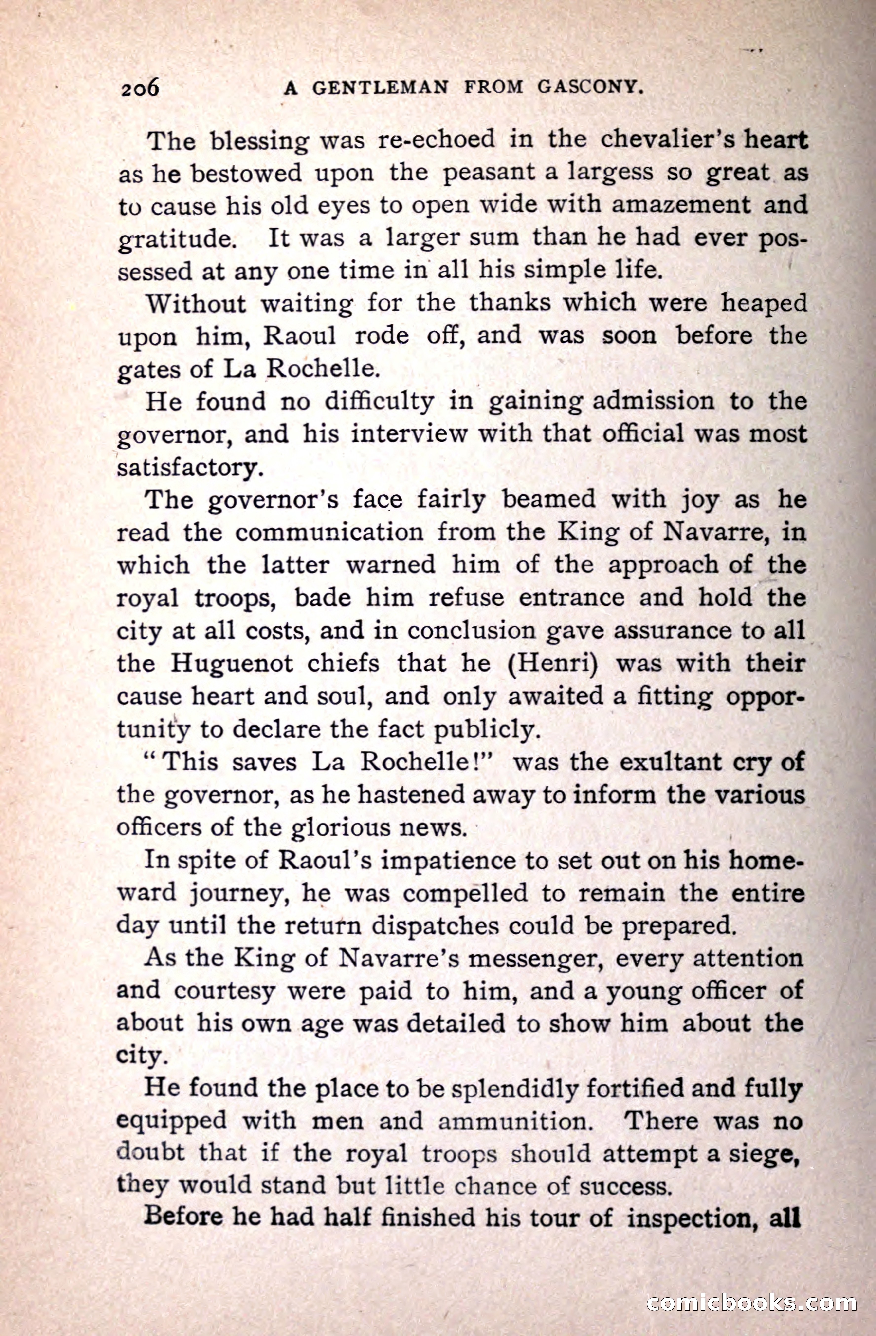 A Gentleman from Gascony: A Romance of the Huguenots — page 210 of 313