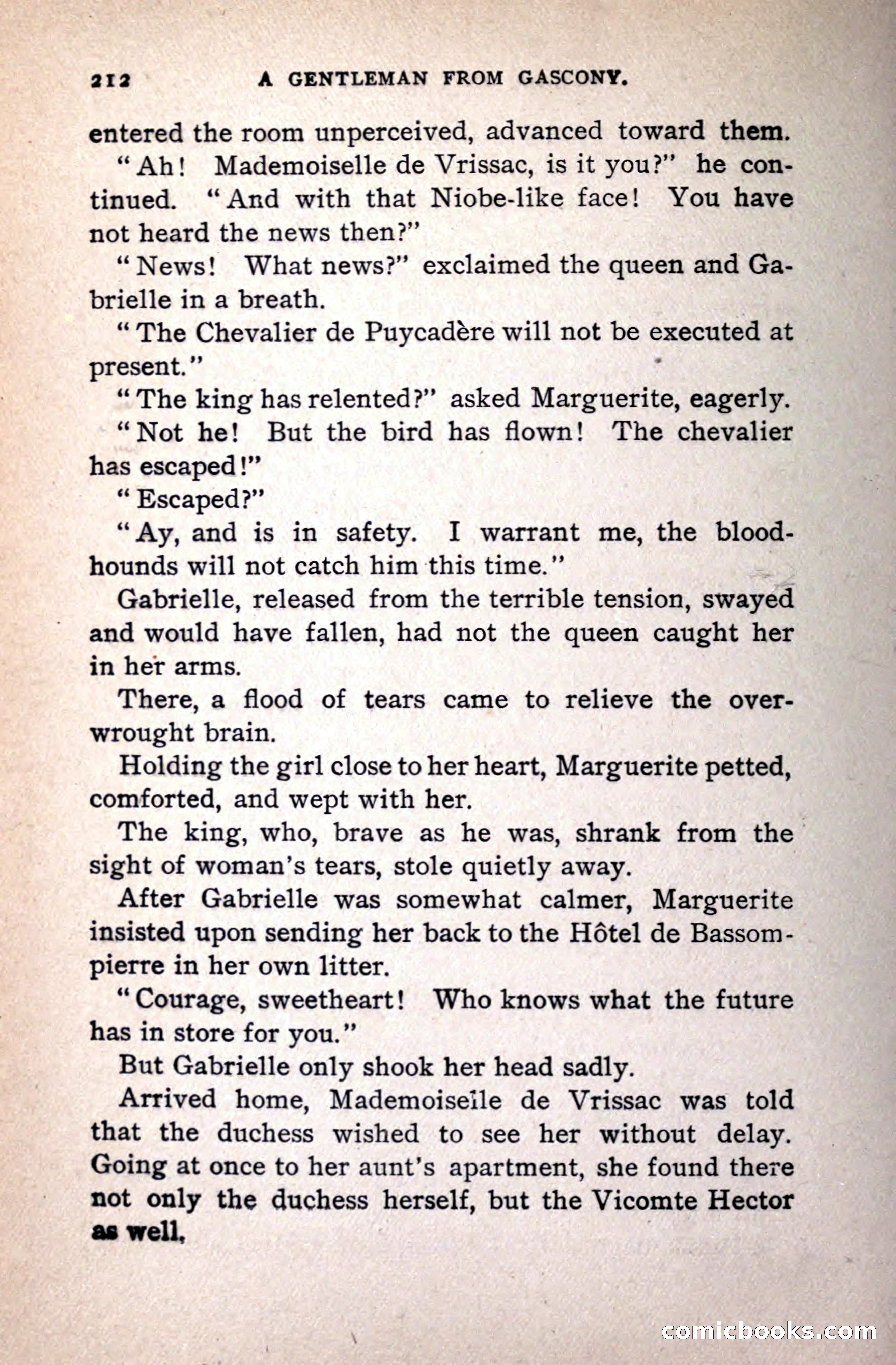 A Gentleman from Gascony: A Romance of the Huguenots — page 216 of 313