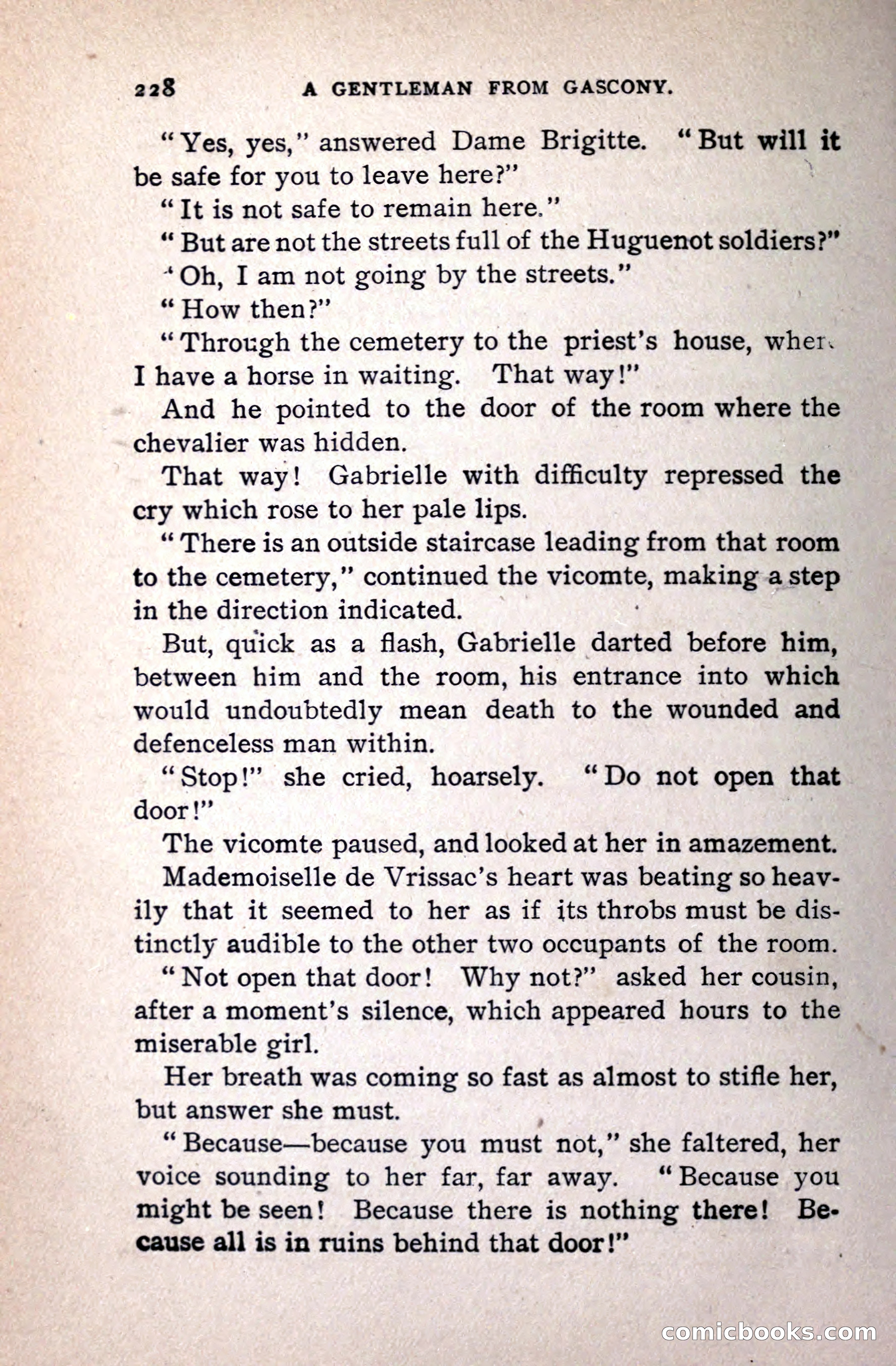 A Gentleman from Gascony: A Romance of the Huguenots — page 232 of 313