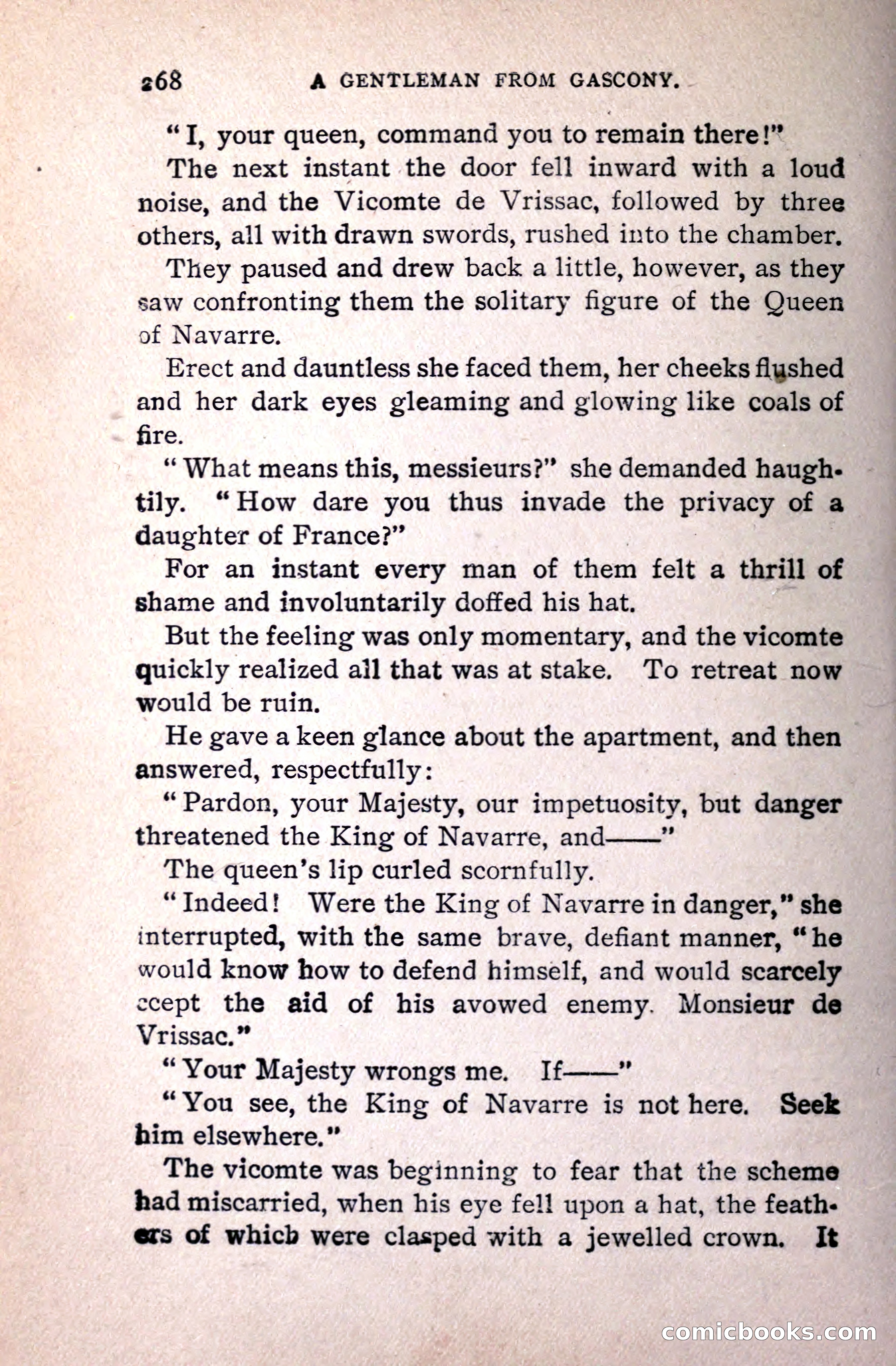 A Gentleman from Gascony: A Romance of the Huguenots — page 272 of 313