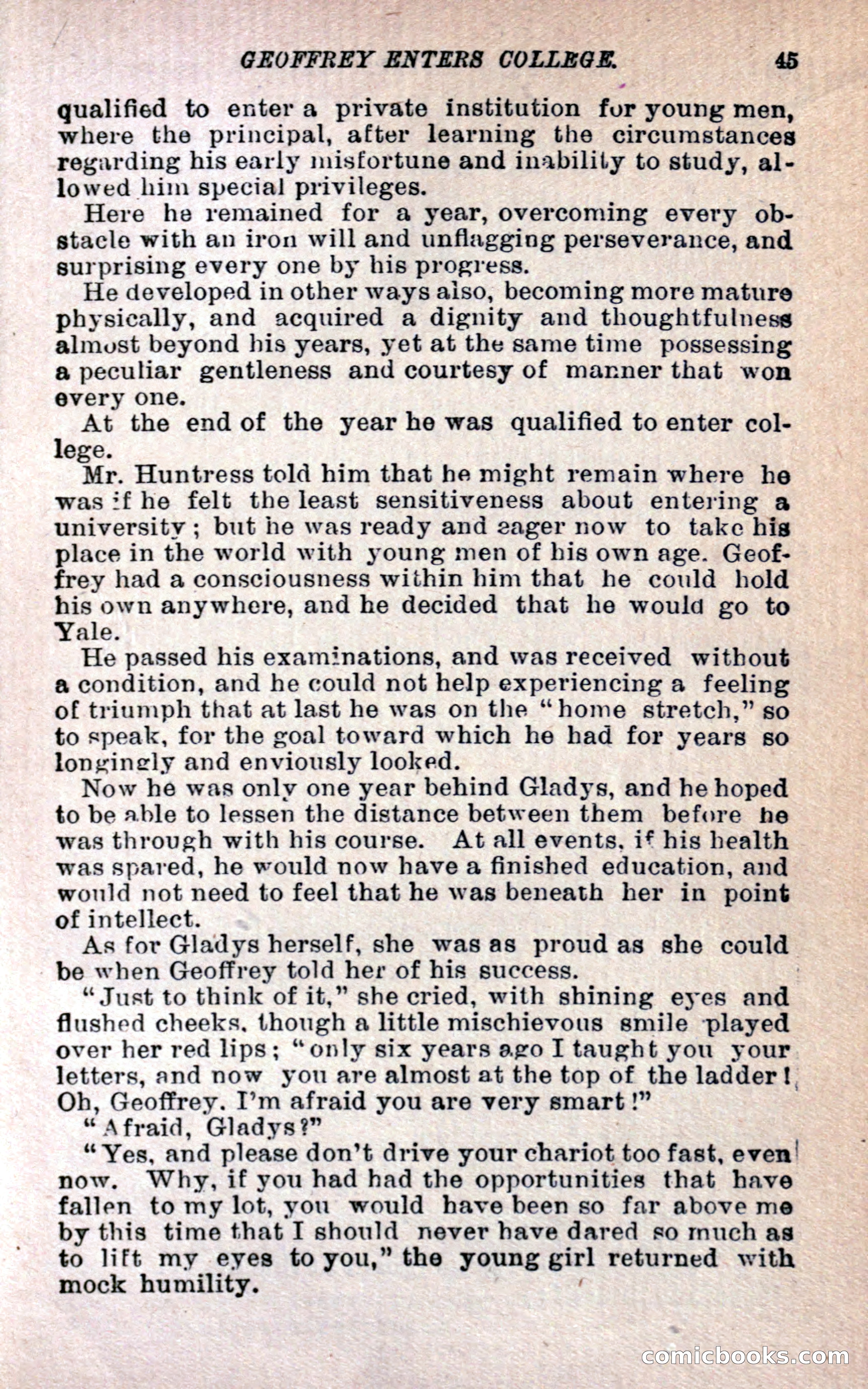 Geoffrey's Victory by Mrs Georgie Sheldon — page 49 of 324
